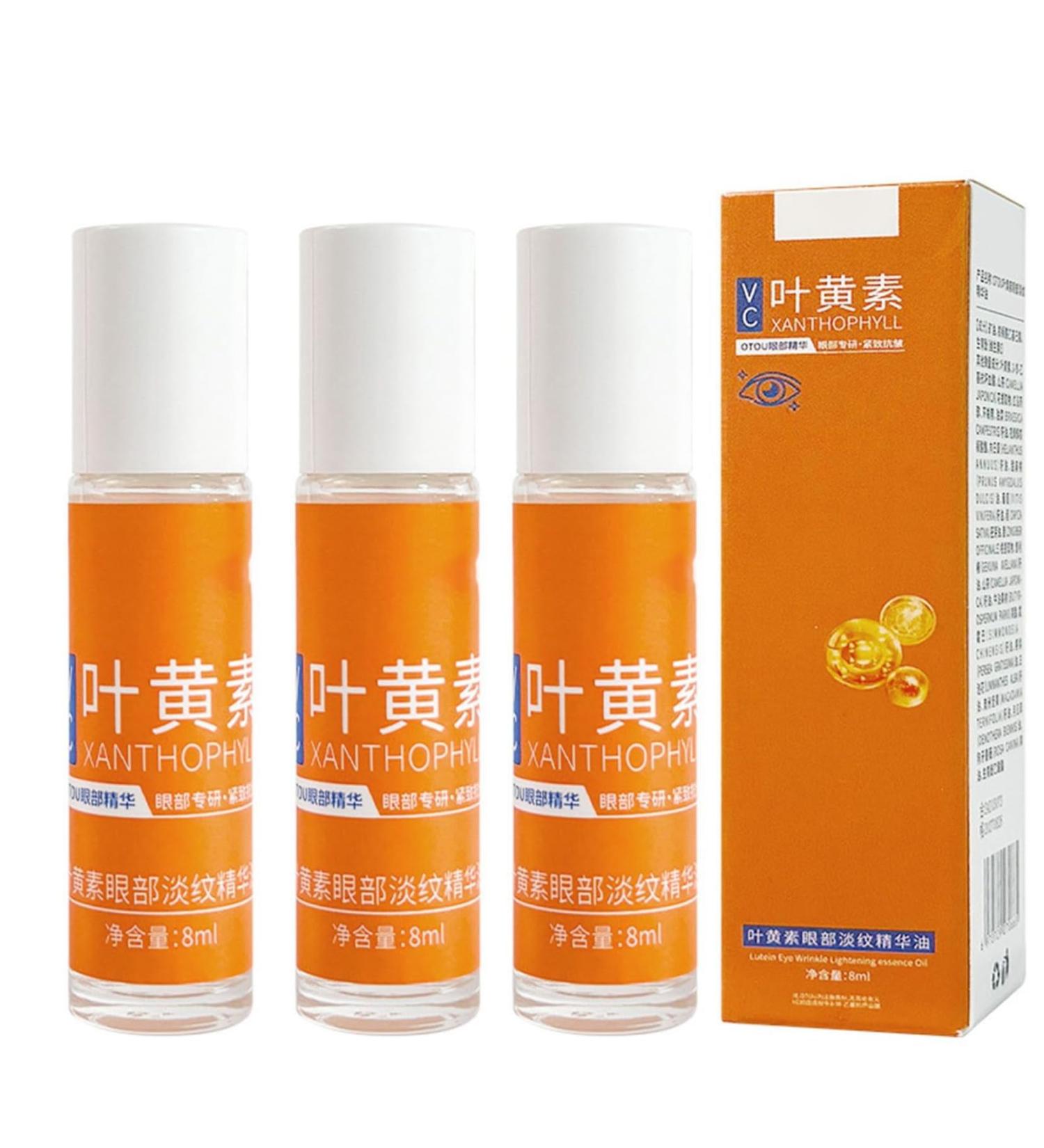 Lutein Eye Essence Oil Luteine Huile Essentielle De Lut ine VC Vitamine C Serum Visage et Yeux Cernes Sous les Yeux Soins des Yeuxs Anti Rides Anti poche sous les yeuxs Contre les rides (3PC) - Buy Online on GoSupps.com