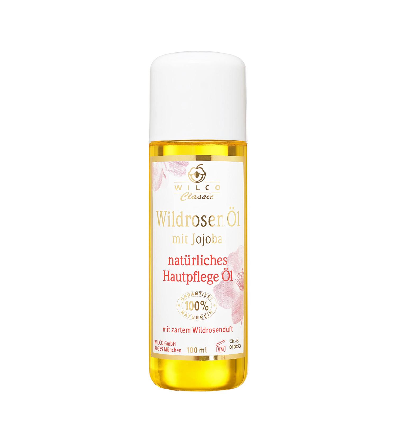 Wild Rose Oil - 100% Natural Face & Body Oil | Anti-Aging Luxury | 100 ml - Wilco Classic - Buy Online on GoSupps.com