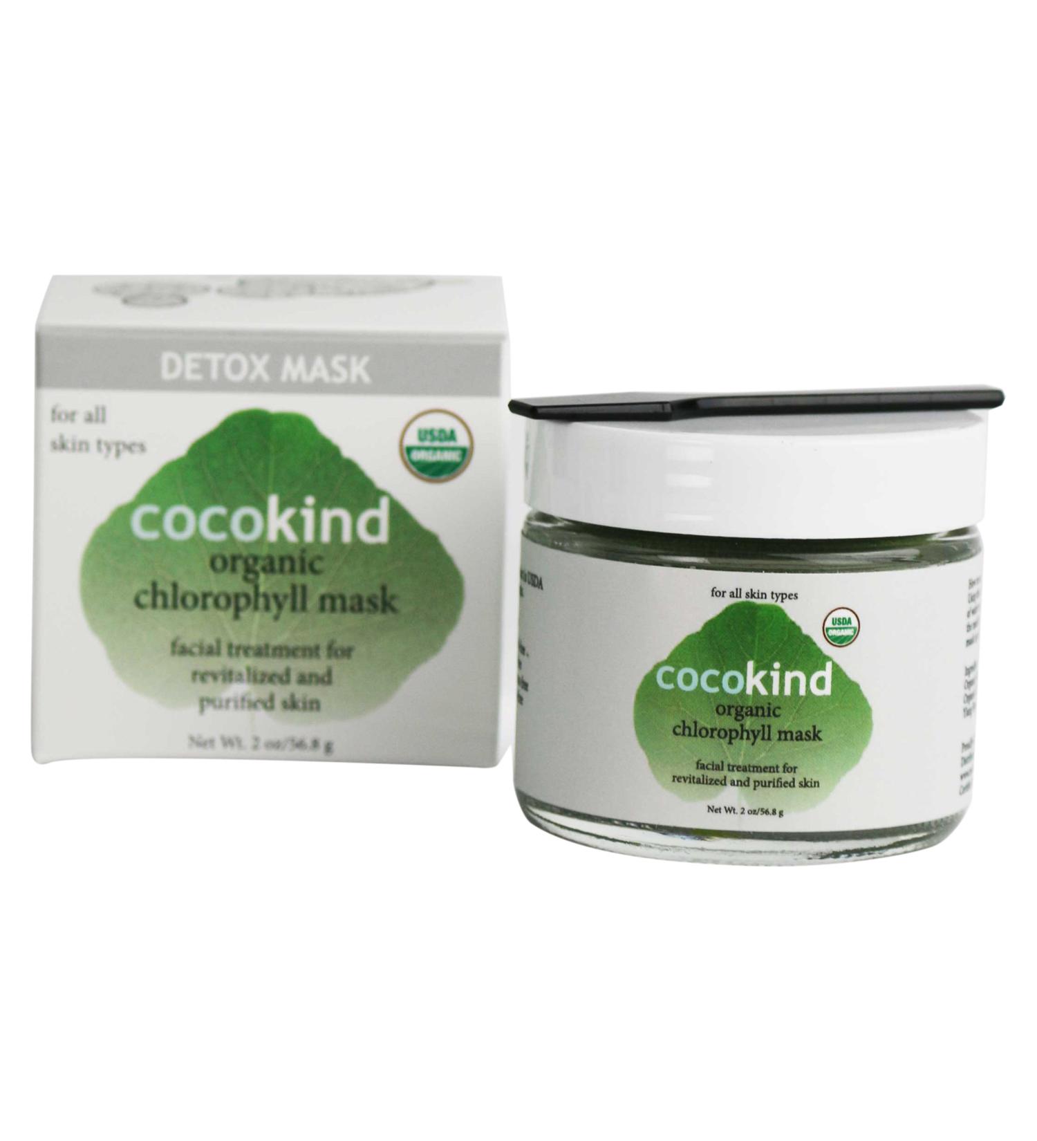 Shop Cocokind Organic Chlorophyll Mask - 2 oz | Natural Skincare Treatment - Buy Online on GoSupps.com