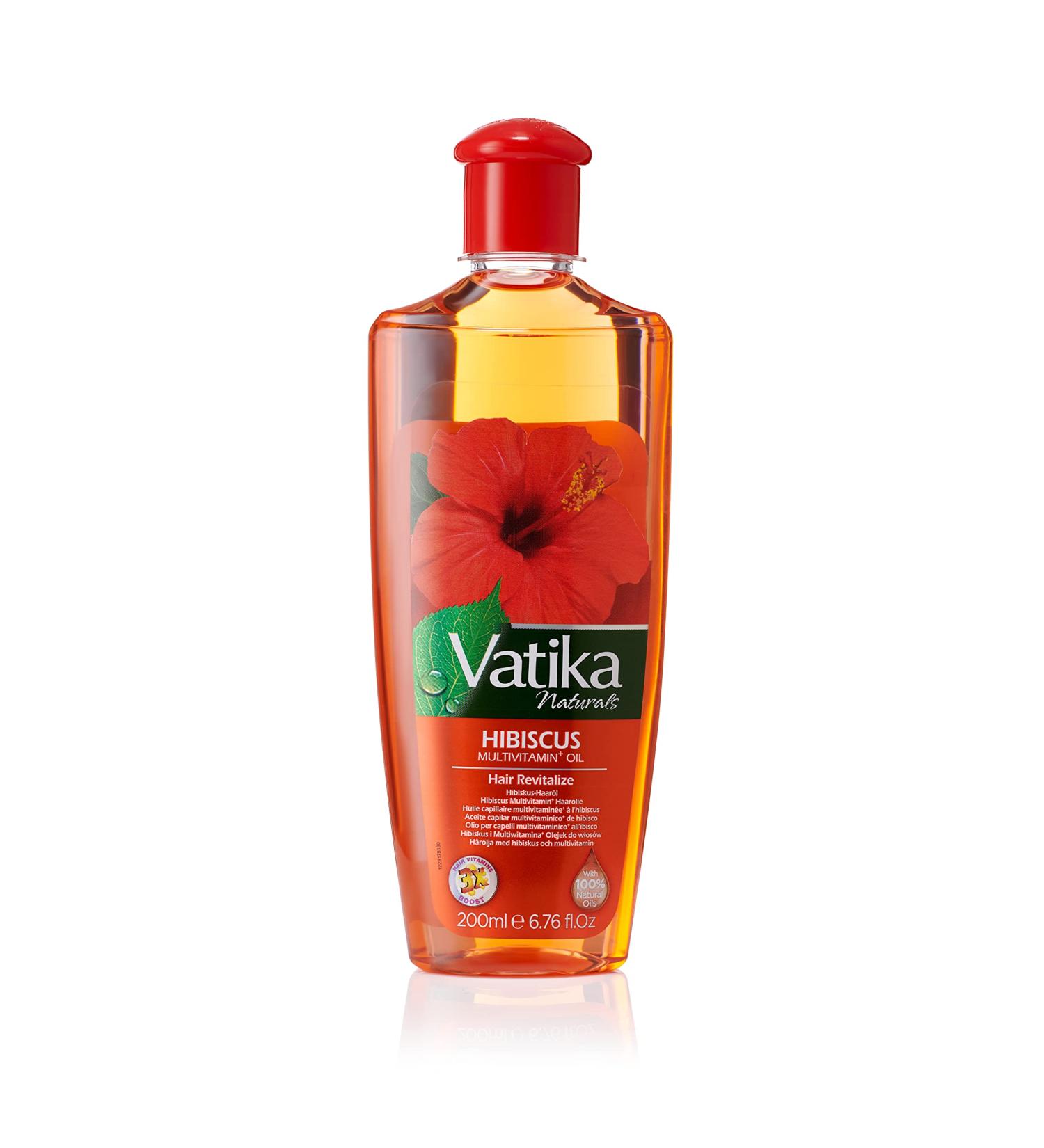 Vatika Hibiscus Multivitamin Hair Oil 200ml - Hair Revitalization Nourishing & Strengthening | International Shipping - Buy Online on GoSupps.com