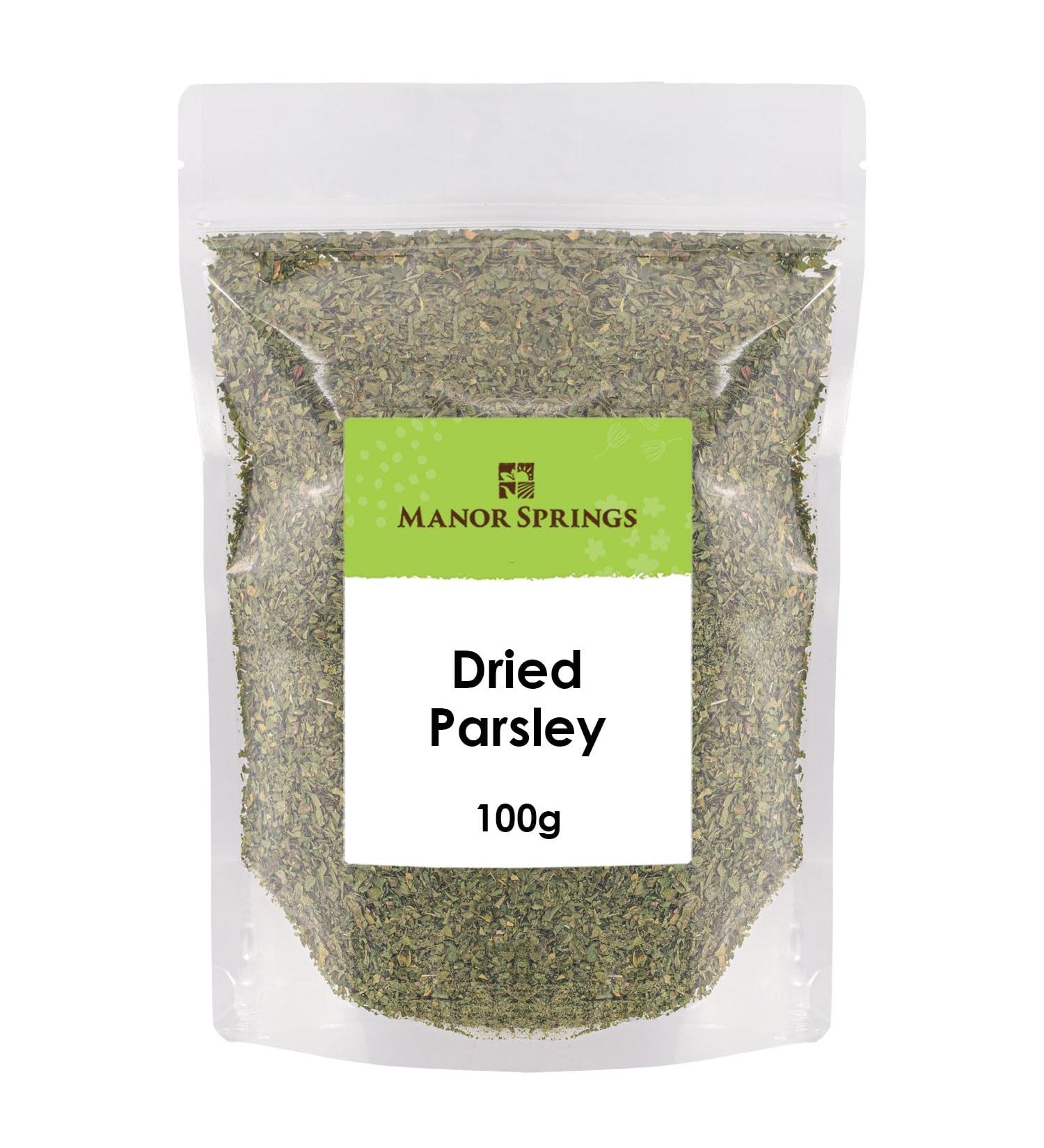 Dried Parsley 100g by Manor Springs