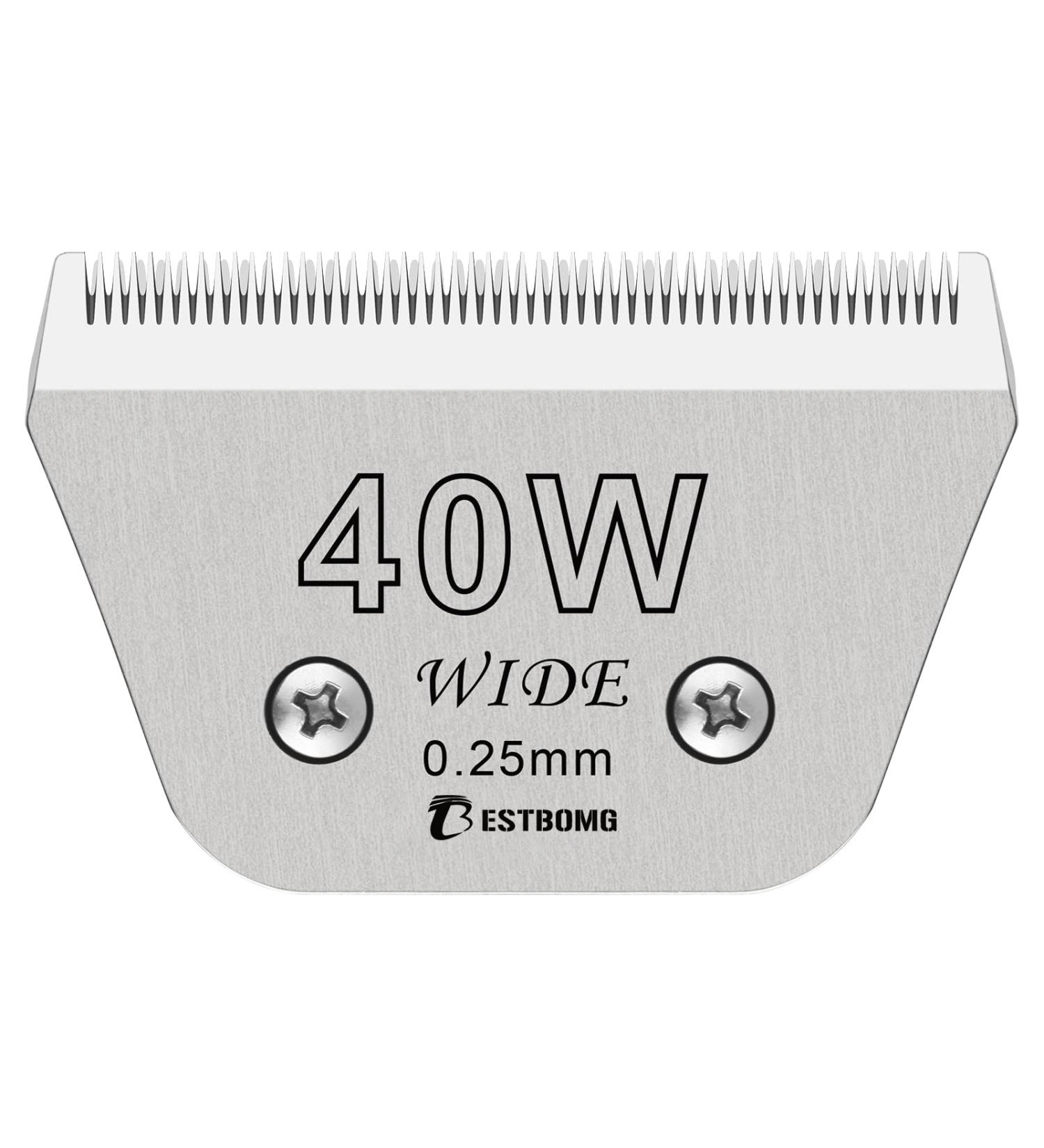 BestBomg Replacement Knife for Dog Care - Compatible with Heiniger/Moser Max45/Andis/Easter A5 40W 0.25mm Cutting Length - Buy Online on GoSupps.com