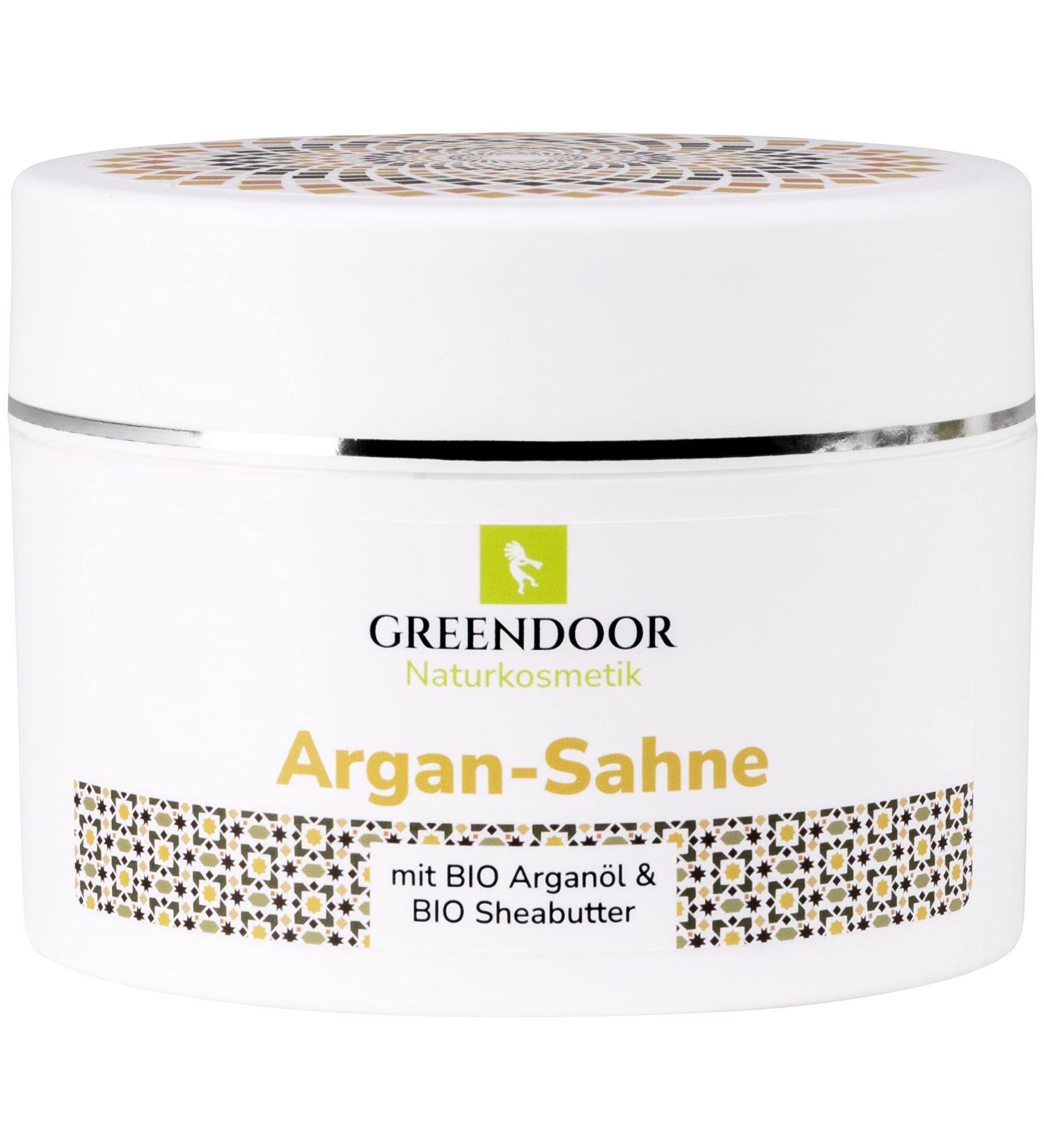Greenendoor Body Butter - Vegan Argan Cream 200ml | Organic Argan Oil & Shea Butter | Luxury Natural Body Cream for Women - Buy Online on GoSupps.com