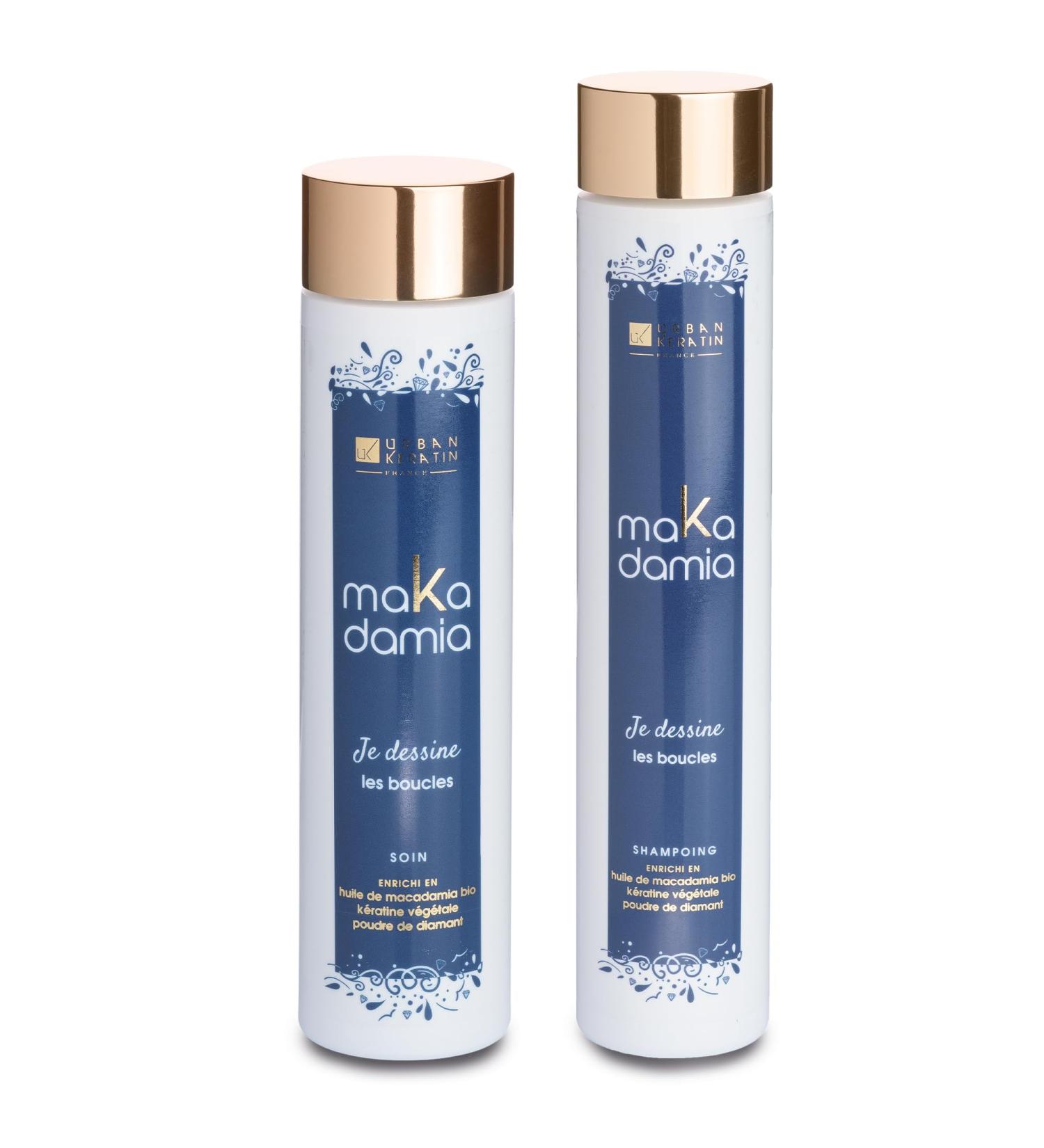 Urban Keratin URBAN KERATIN - DUO SHAMPOO 250 ML AND CARE 200 ML: I DRAW THE CURLS - CURLY HAIR