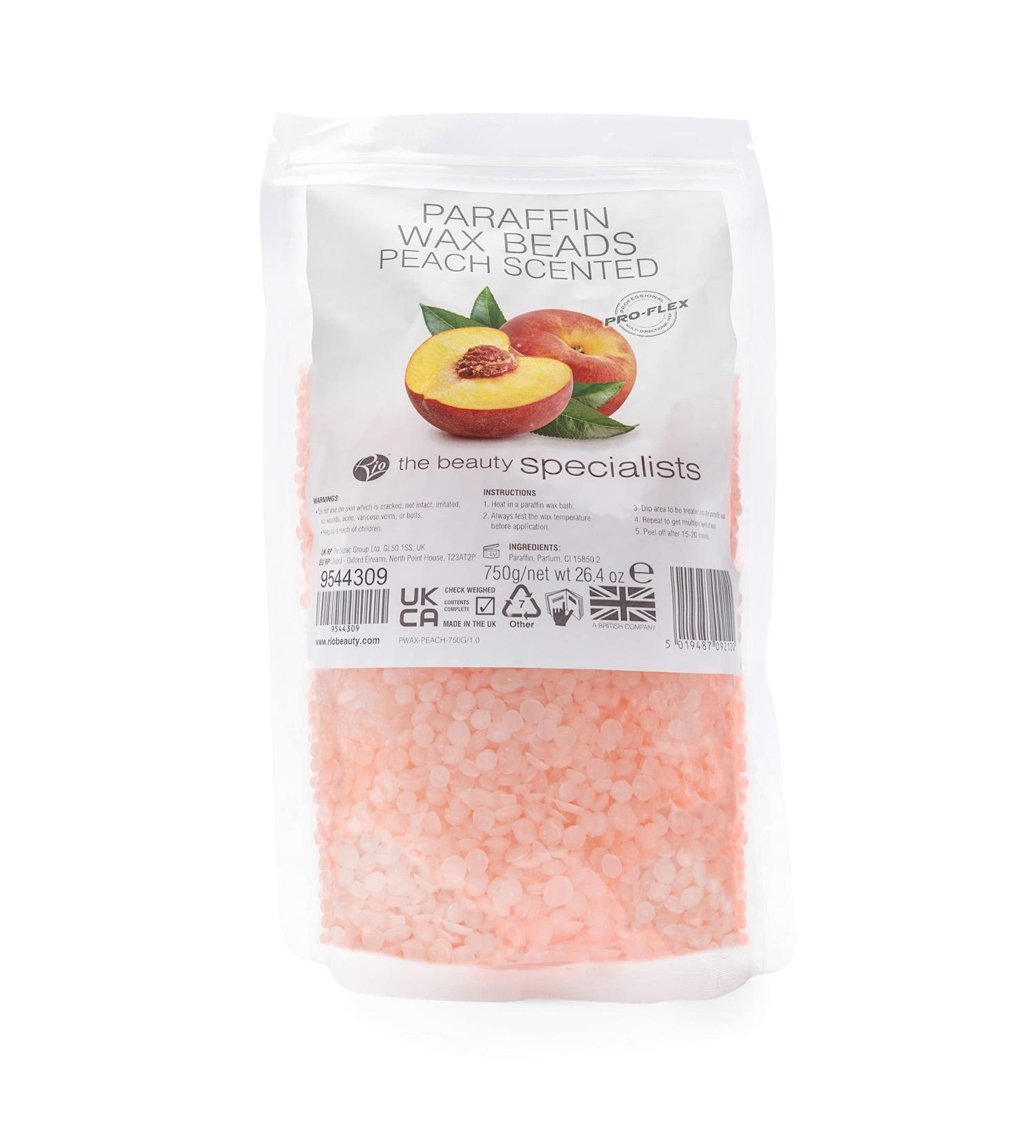Rio Paraffin Wax Bath Beads 750g - Peach - Buy Online on GoSupps.com