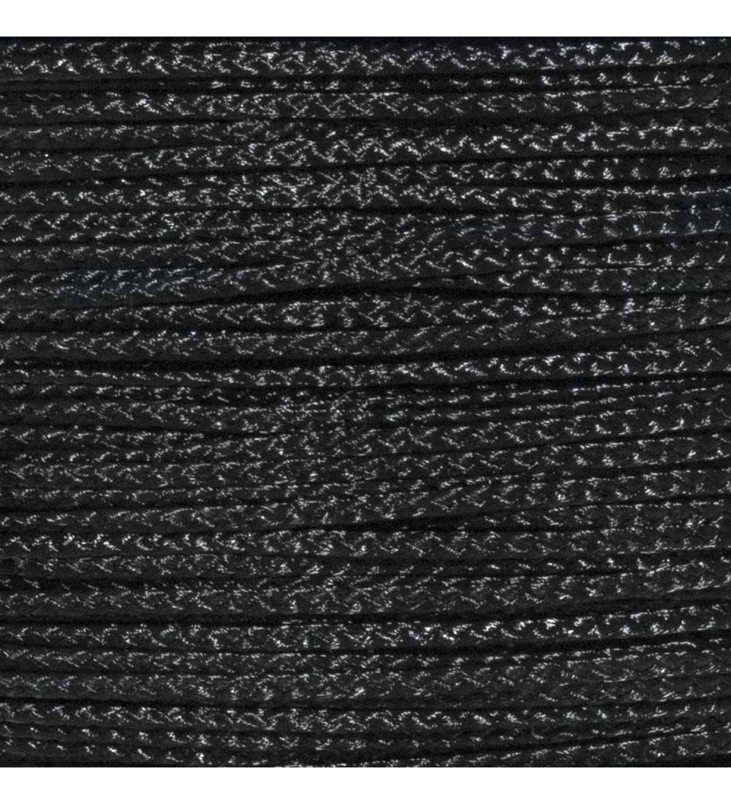 Paracord Planet Nano Cord - 0.75mm x 300ft Spool - Black Braided Cord - Buy Online on GoSupps.com