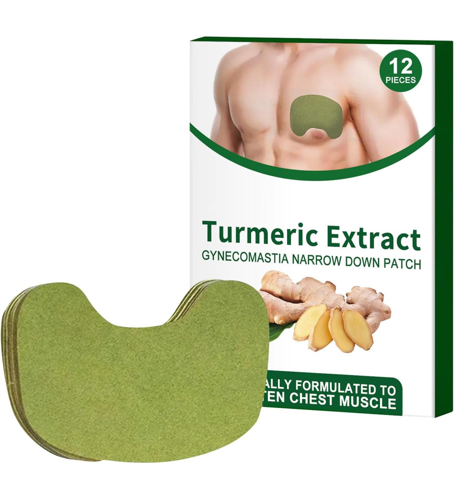 Gynecomastia Compress Patch | Male Breast Sculpting & Tightening | 24 Natural Ingredients Patches - Buy Online on GoSupps.com