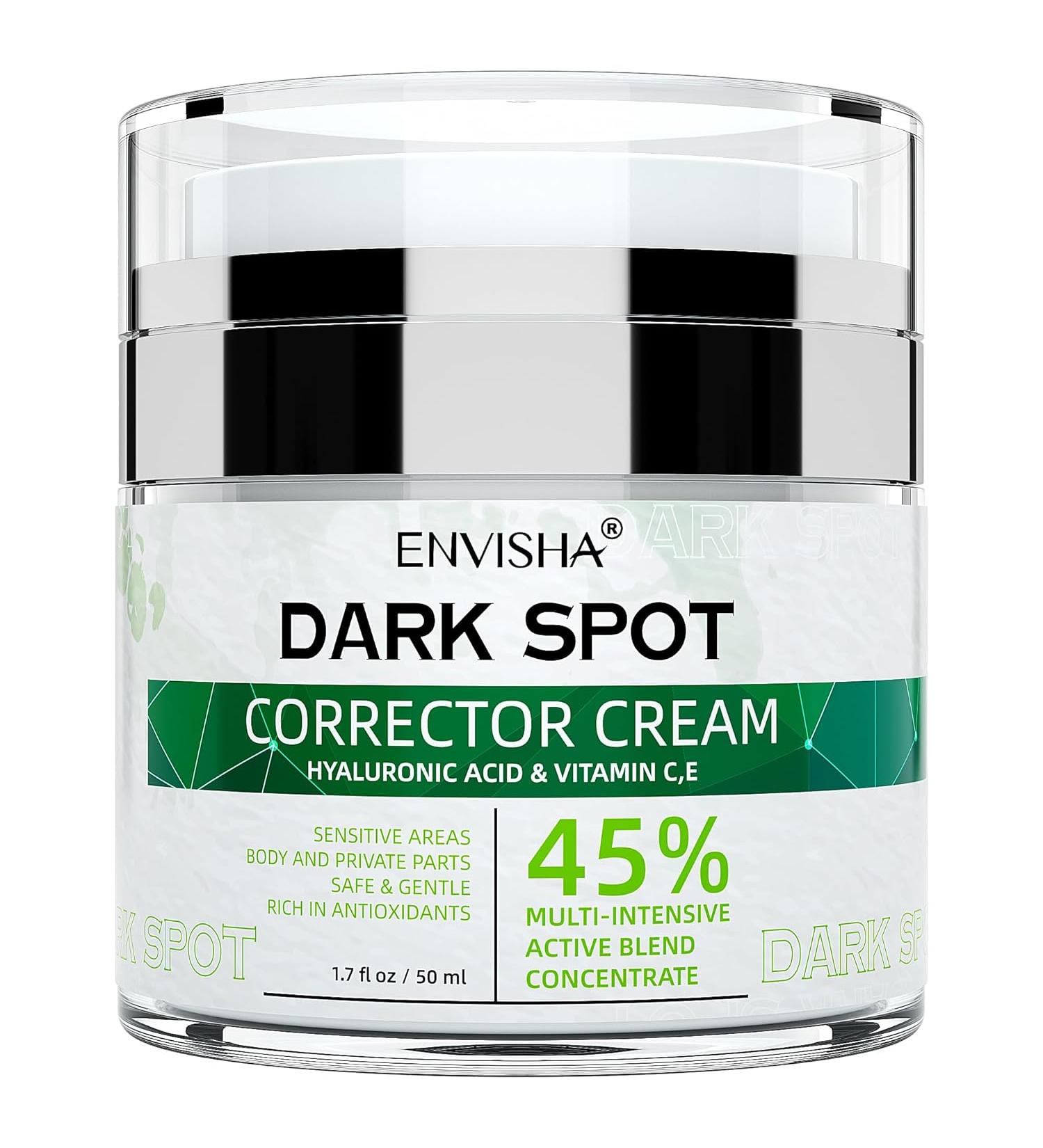 ENVISHA Dark Spot Remover Corrector for Face and Body Hyperpigmentation for Men and Women 1.7 Oz - Buy Online on GoSupps.com