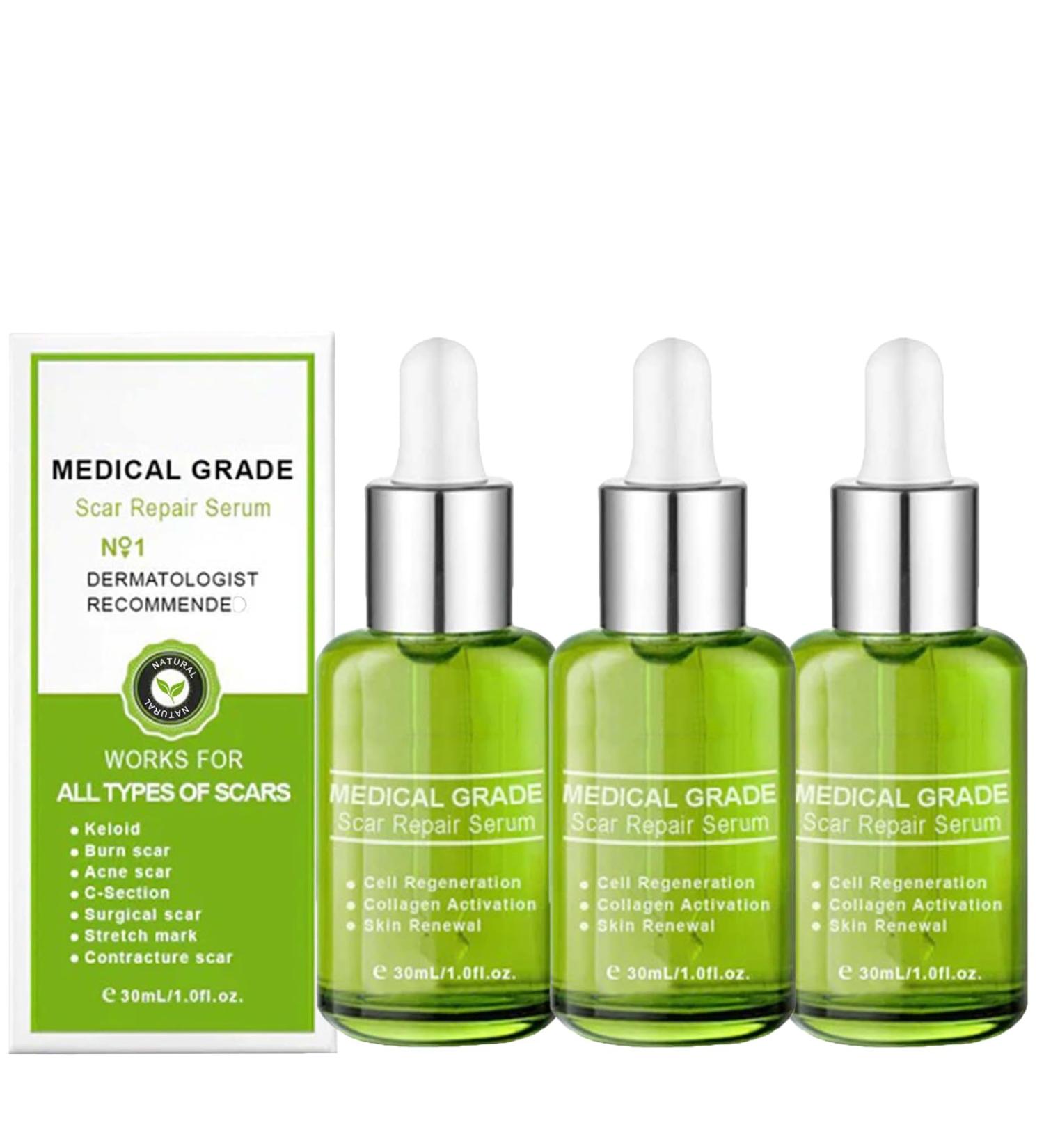 Goopgen Advanced Scar Repair Serum - Medical Grade, Natural Ingredient, 3pcs Set - Buy Online on GoSupps.com
