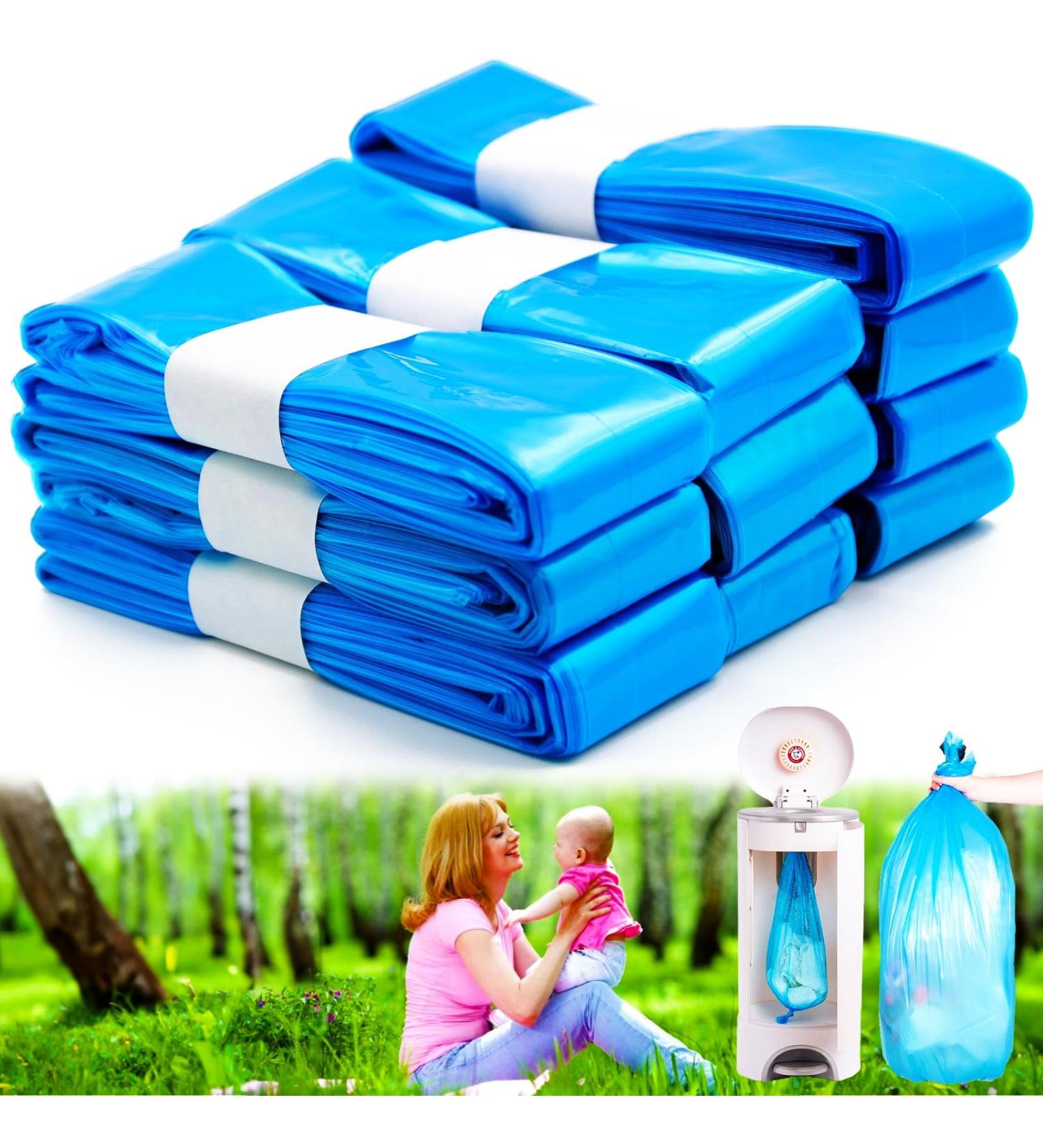 10-Pack Diaper Pail Refill Cassettes | Compatible Diaper Waste Bucket Film | International Shipping Available - Buy Online on GoSupps.com