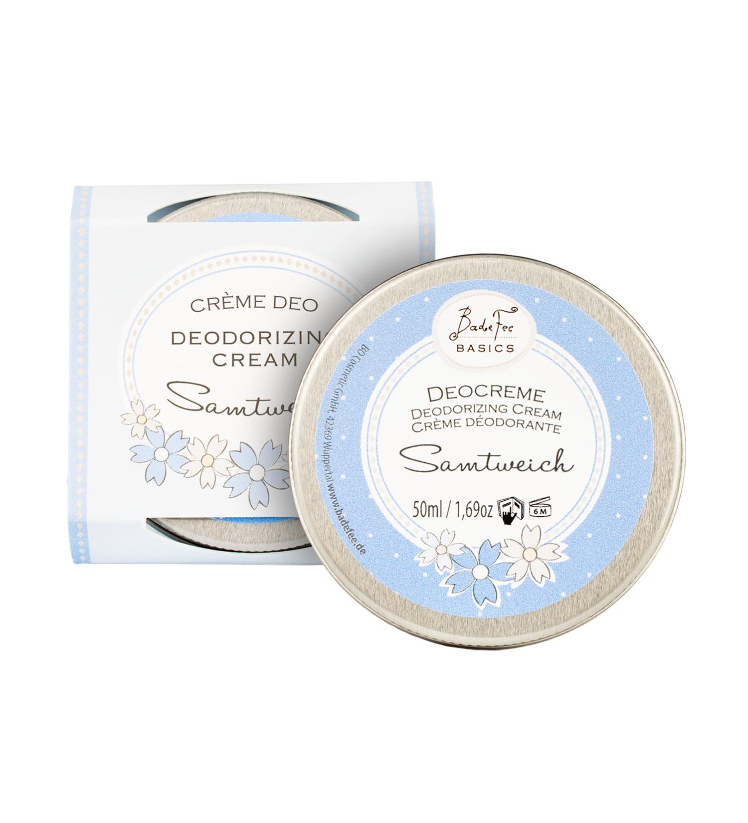 BATEFEE Vegan Deo Cream 50ml - Aluminum-Free Shea Butter & Coconut Care for Sensitive Armpits - 24H Protection with Jasmine & Citrus Fragrance - Buy Online on GoSupps.com