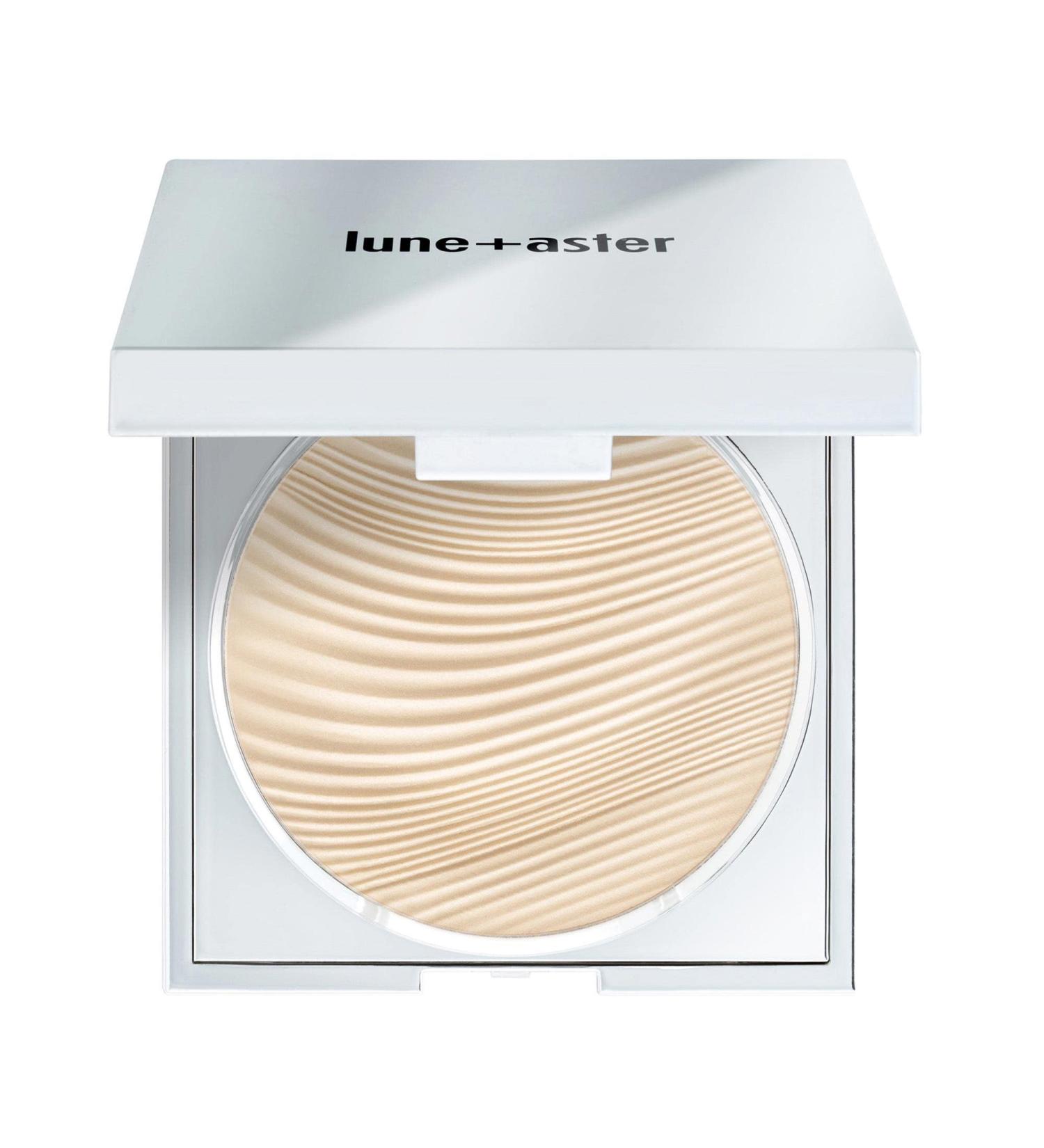 Lune+Aster SuperStar Translucent Pressed Powder - Talc-Free with Vitamin E, Licorice & Apple Seed Extract - Buy Online on GoSupps.com