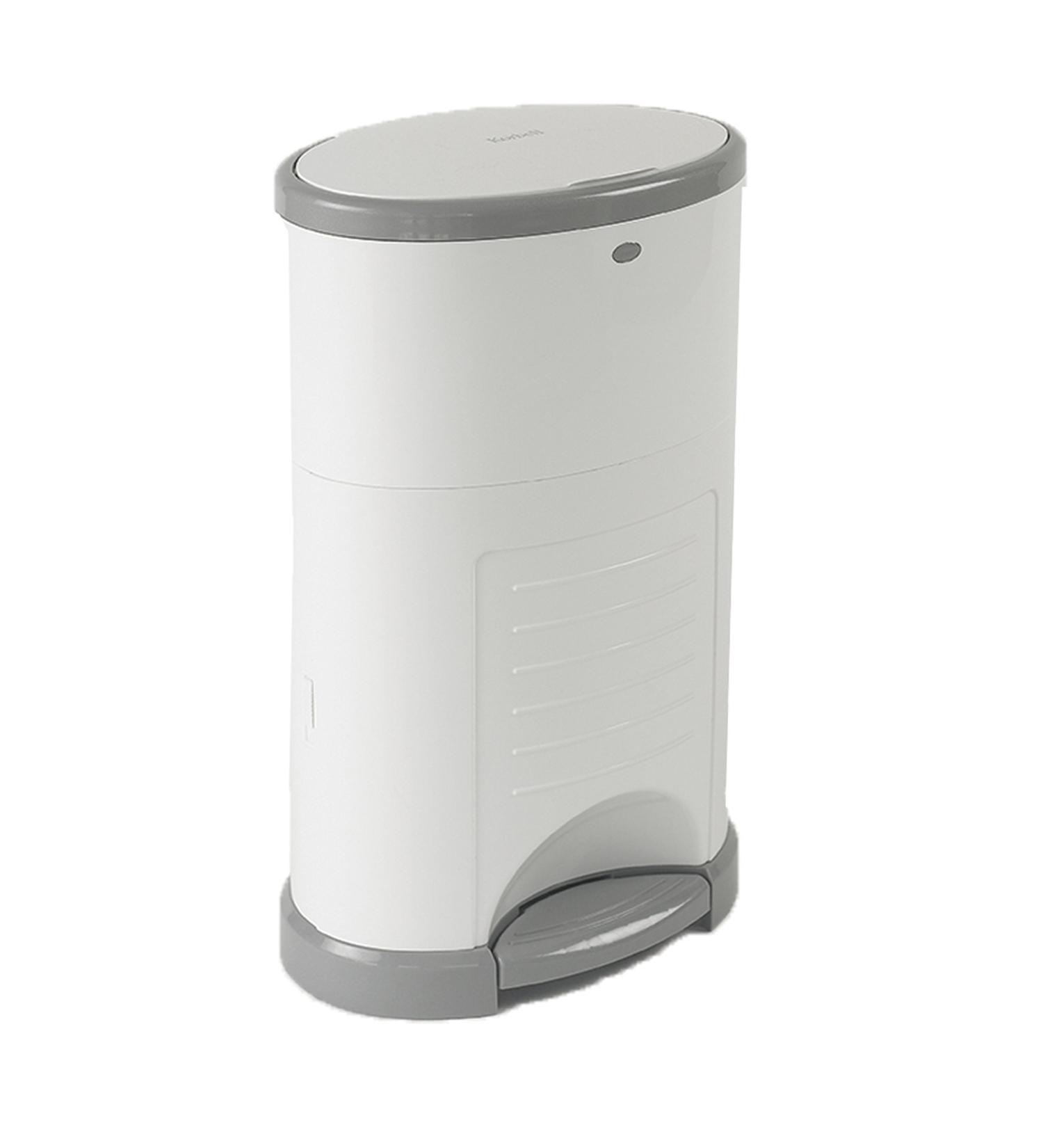KORBELL Maxi Diaper Waste Bin 26L - White Eco-Friendly Pedal Bin for 60 Coats - Economical Solution for Diaper Disposal - Buy Online on GoSupps.com