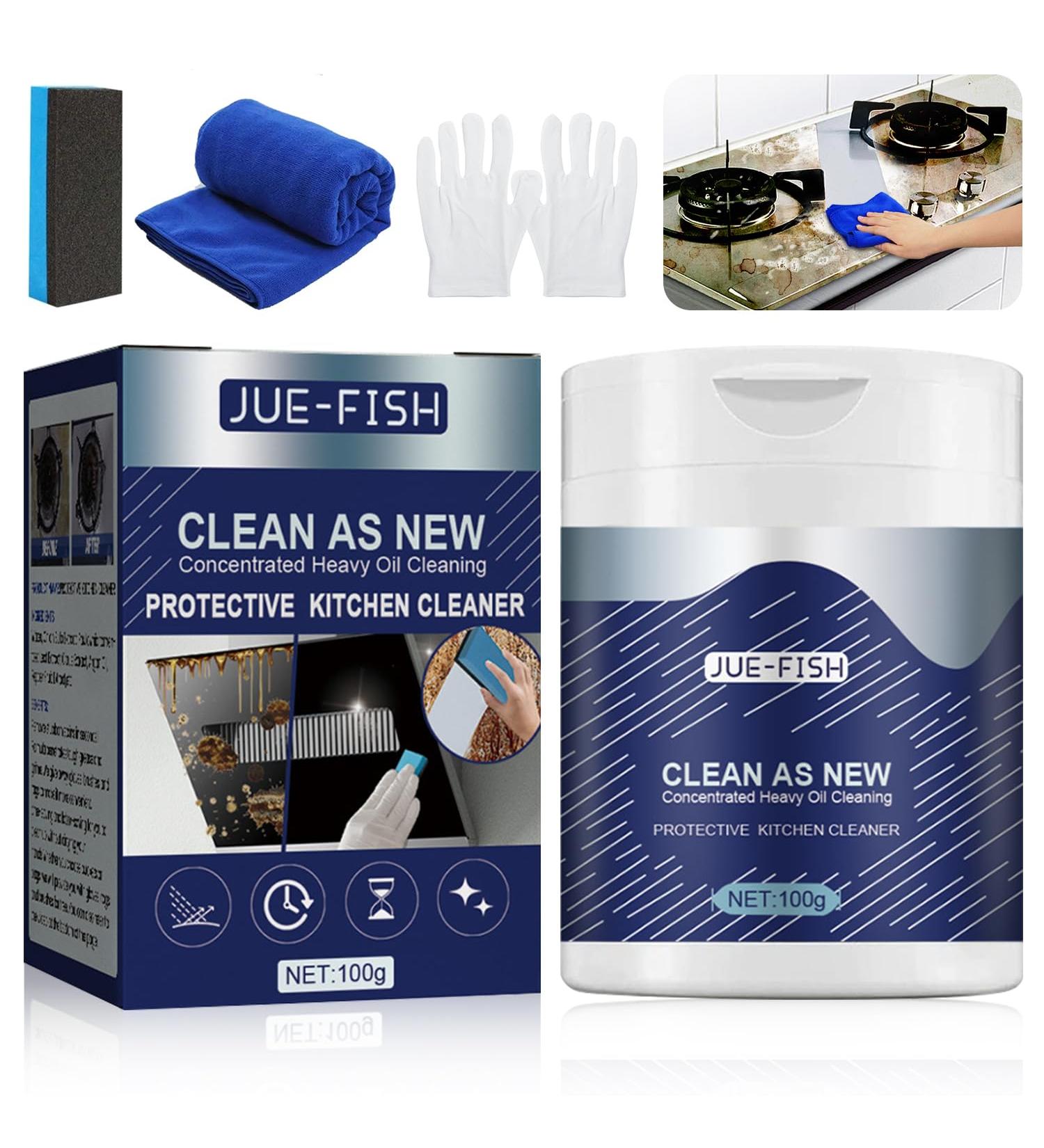 All Purpose Household Powder Cleaner - Powerful Foam Rust Remover & Heavy-Duty Kitchen Degreaser for Stubborn Grease - Buy Online on GoSupps.com