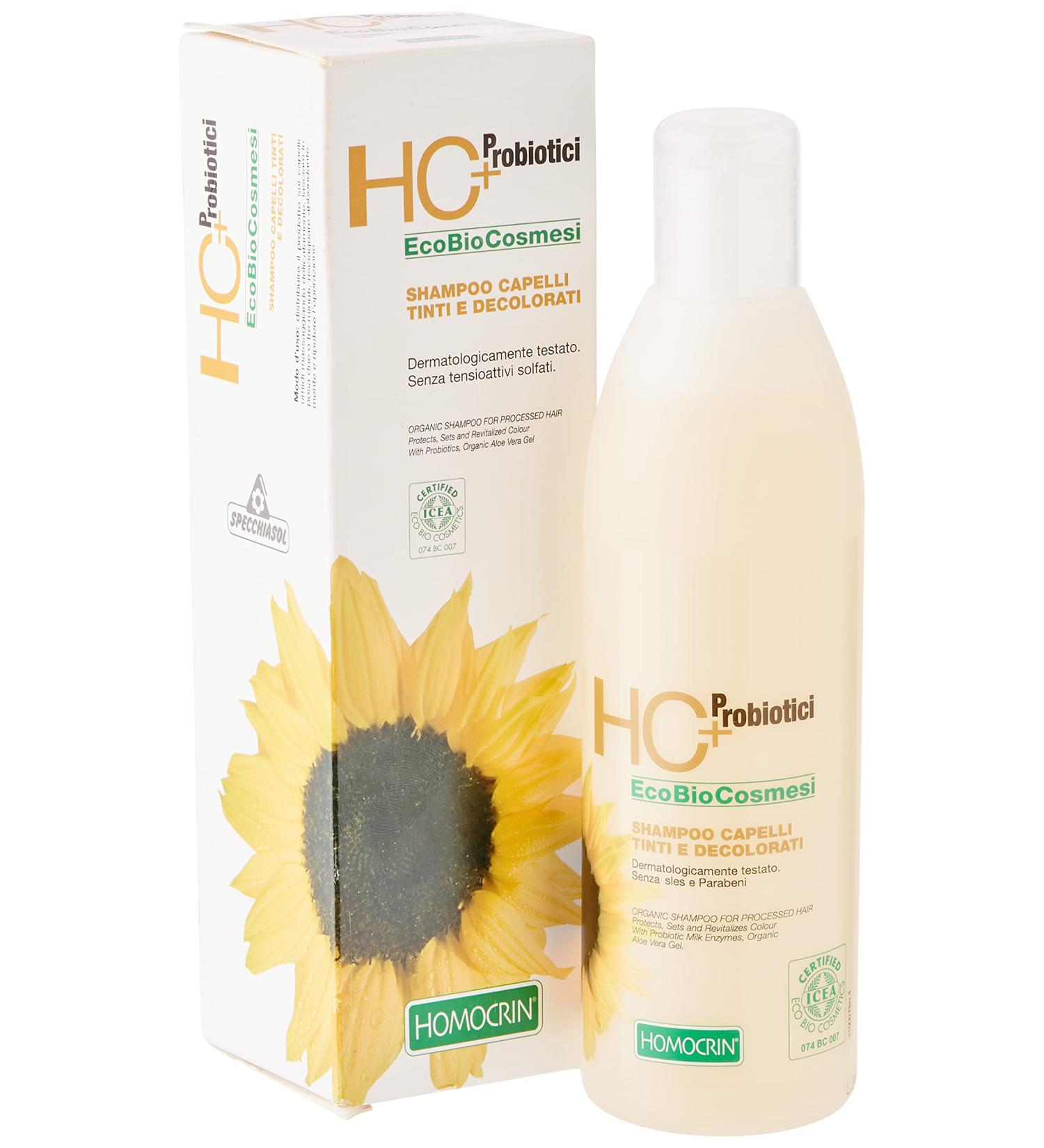 Homocrin Natural Shampoo for Treated & Highlighted Hair - 8.45 oz Bottle - Buy Online on GoSupps.com