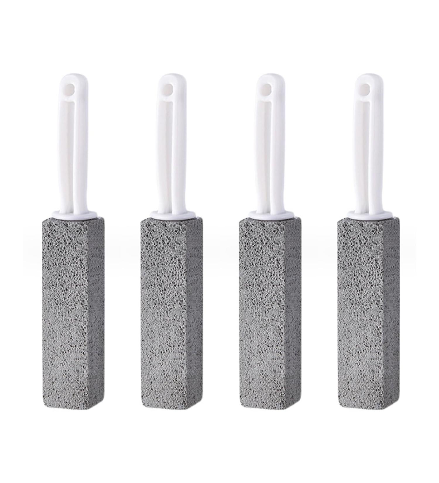 EULAPGOE 4 Pack Pumice Cleaning Stone with Handle Toilet Bowl Cleaner Stains and Hard Water Ring Remover Rust Grill Griddle Cleaner for Kitchen Bath - Buy Online on GoSupps.com