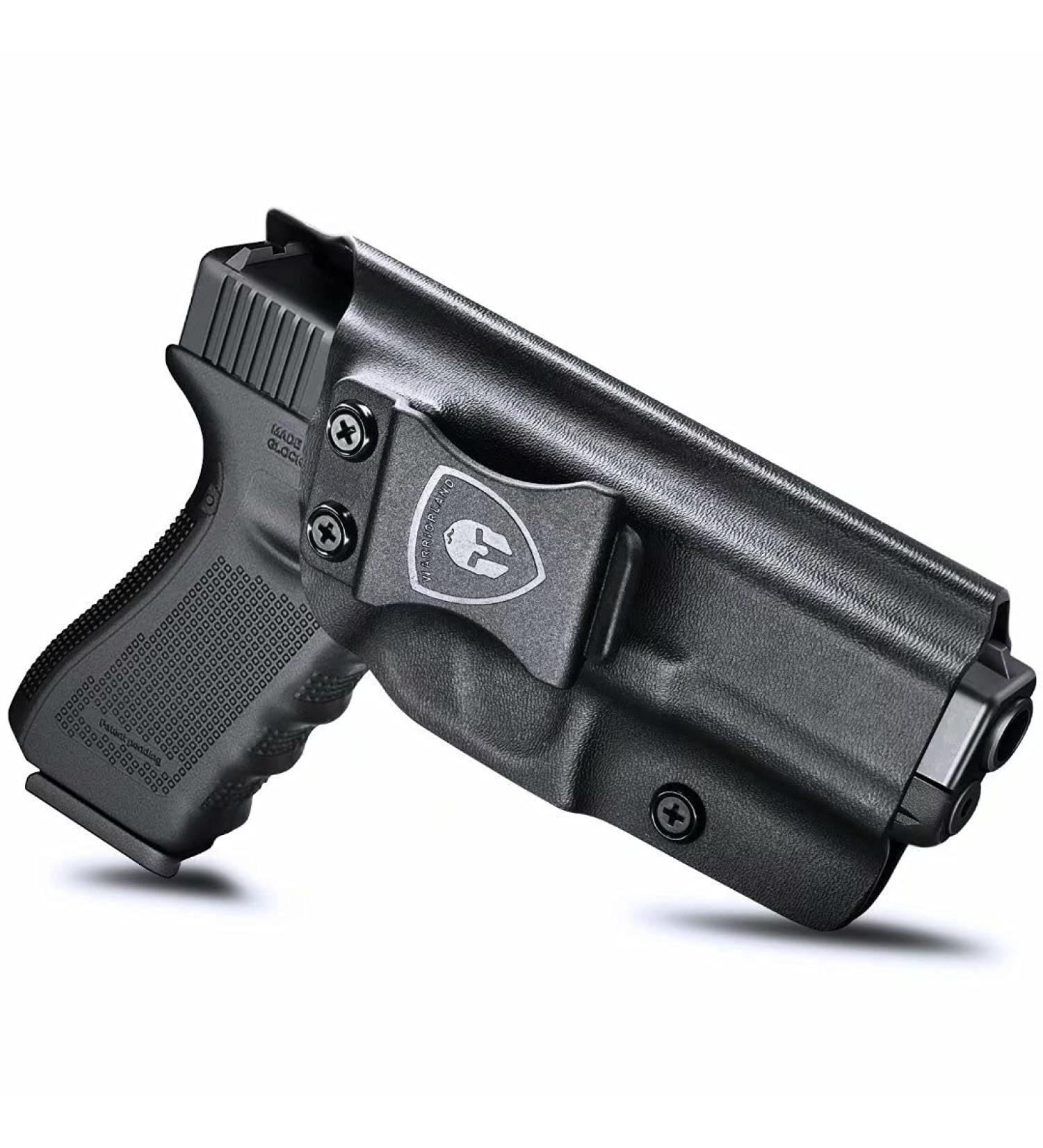 Kydex Glock 19 Holster - Concealed Carry for Glock 17, 19X, 26, 44, 45 & more | Adjustable Cant & Retention | Right Hand Draw - Buy Online on GoSupps.com