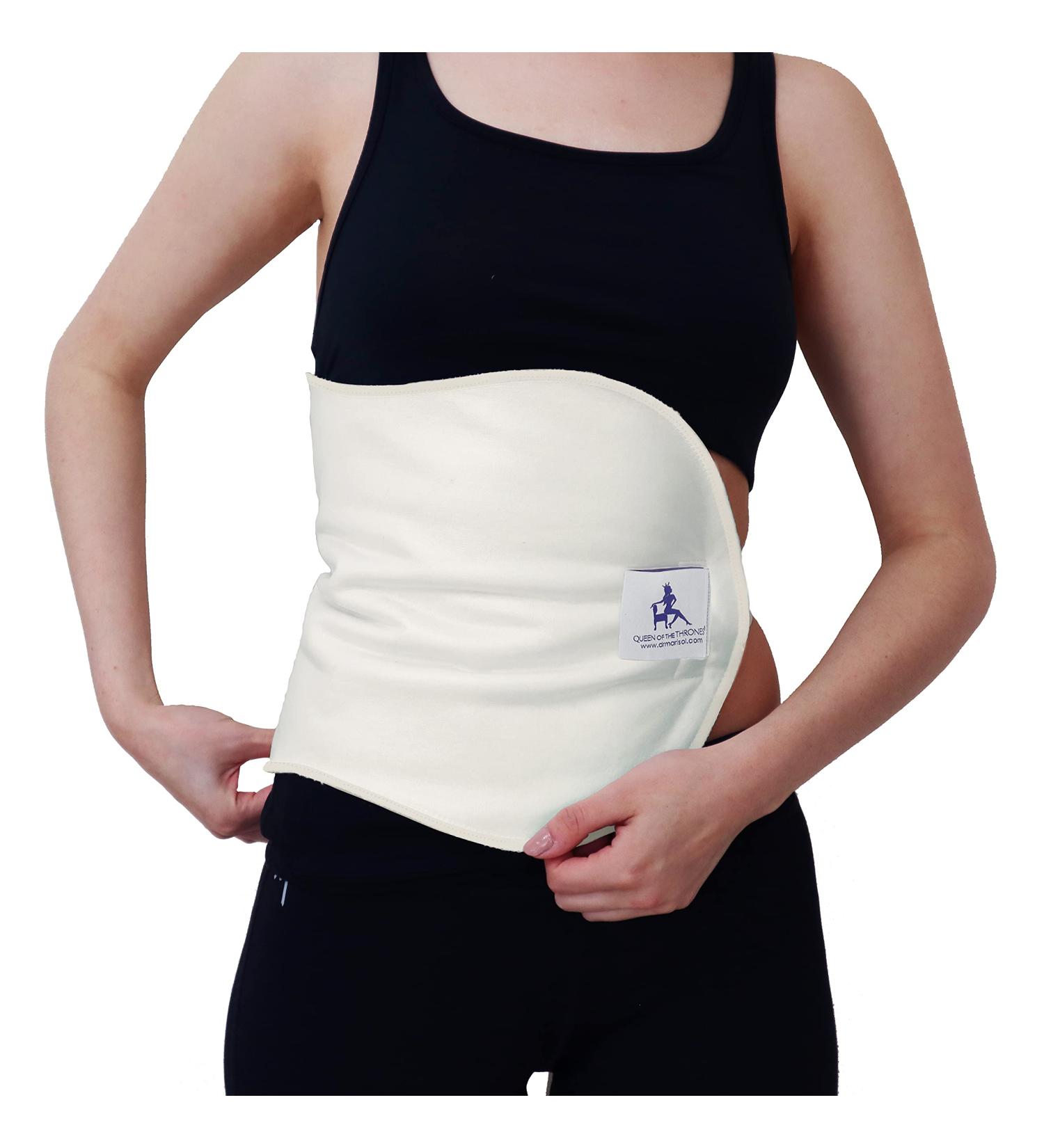 Queen of the Thrones Castor Oil Pack Compress - Heatless & Reusable - Organic Cotton Sherpa - Eco-Friendly Materials - Buy Online on GoSupps.com