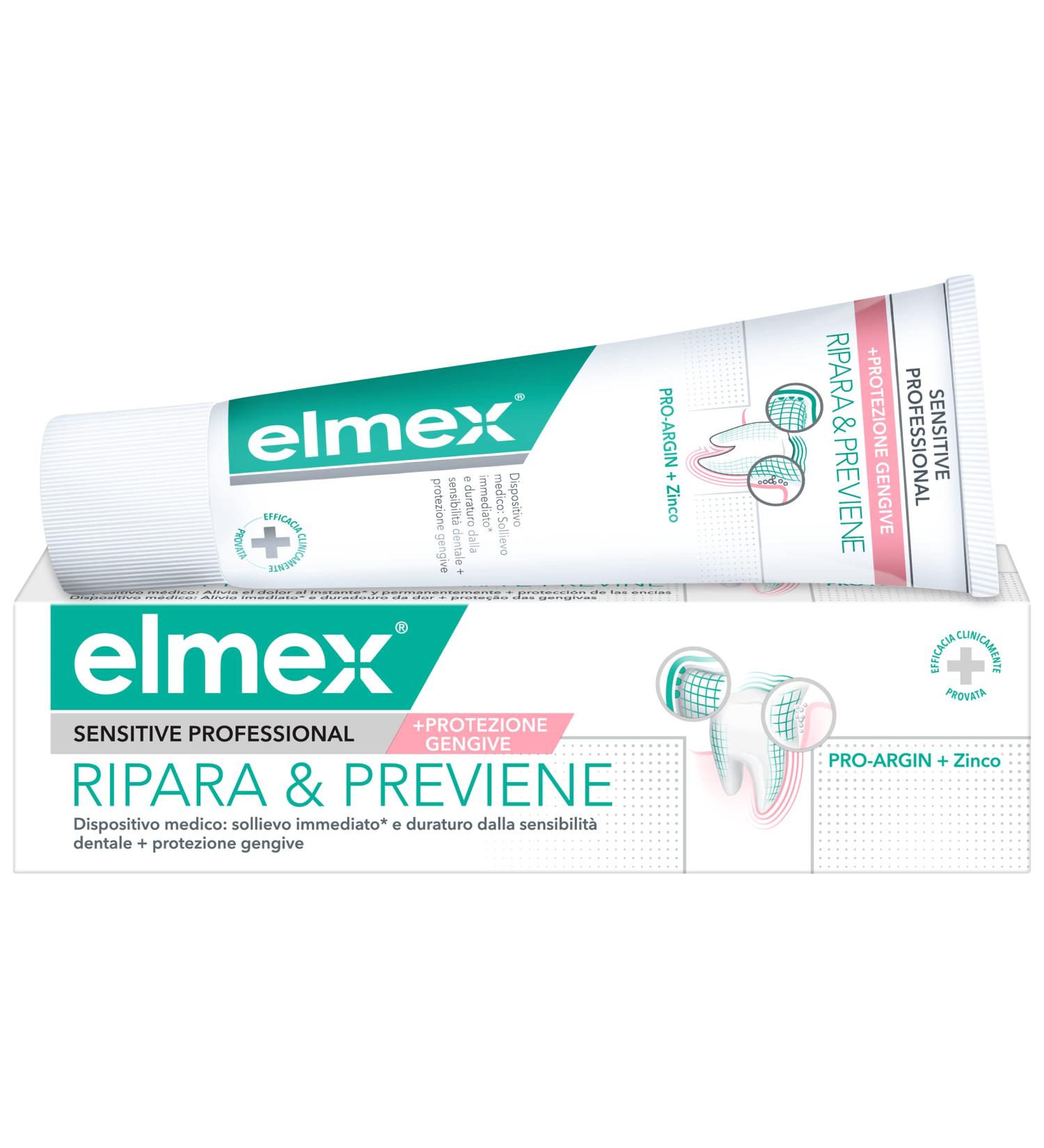 Elmex Sensitiv Dental Repair & Prevention Toothpaste 75ml | International Shipping Available - Buy Online on GoSupps.com