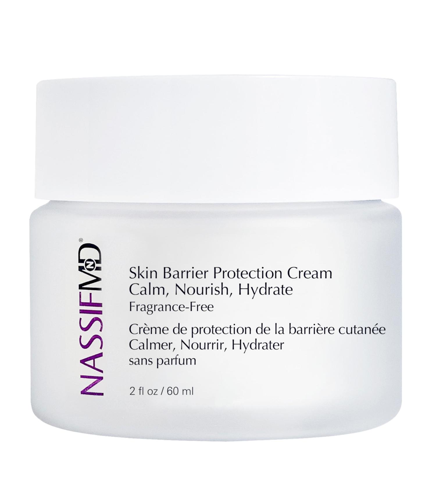 NassifMD Skin Barrier Protection Cream with Centella Asiatica - Healing Moisturizer for Sensitive & Post-Treatment Skin - Reduces Redness Plumps Fine Lines - Buy Online on GoSupps.com