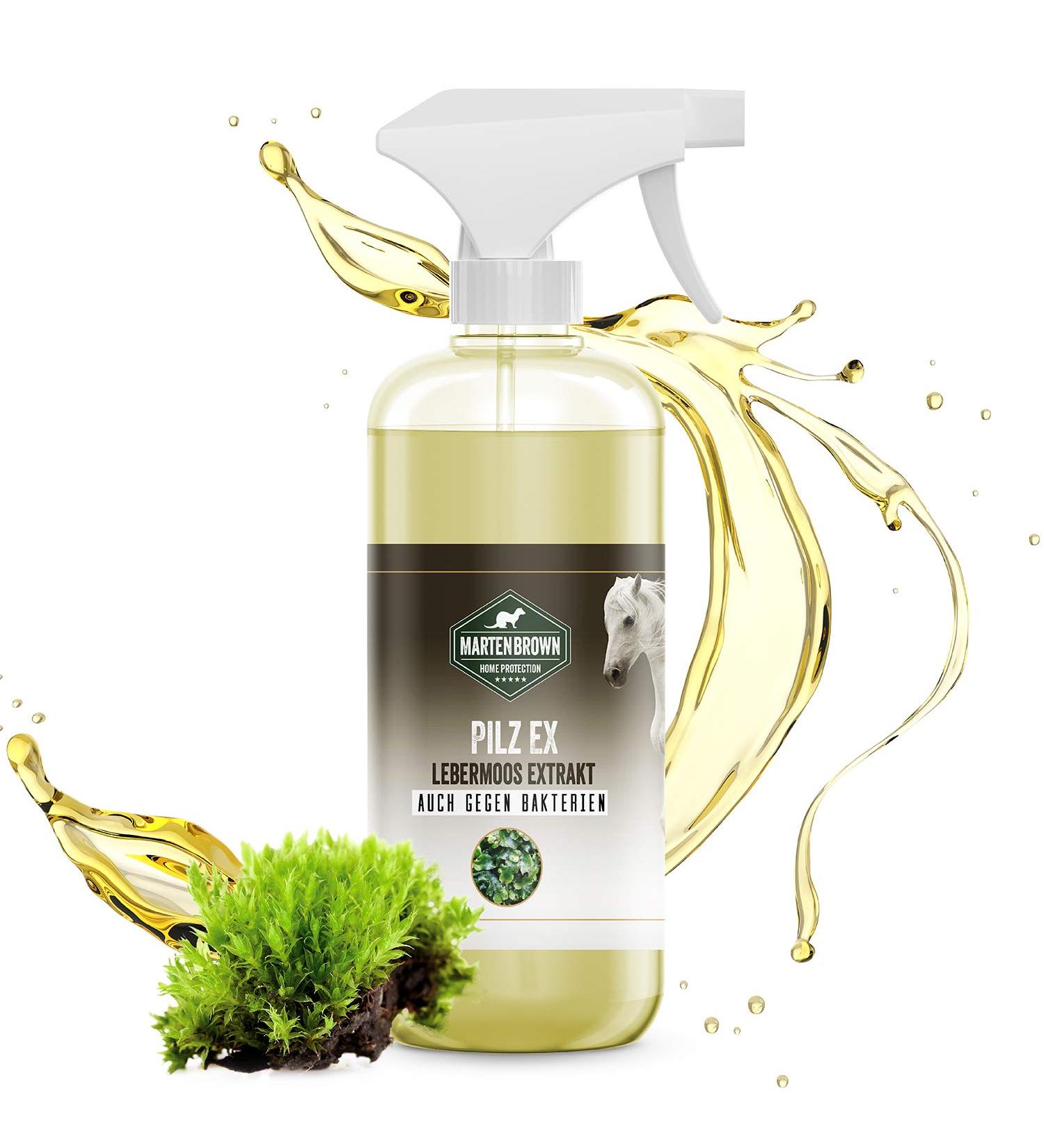 Martenbrown Pilz 1L Liver Moss Extract for Bacteria & Fungal Infestations in Horses Donkeys & Dogs - Effective Against Mites & Horse Fungus - Buy Online on GoSupps.com