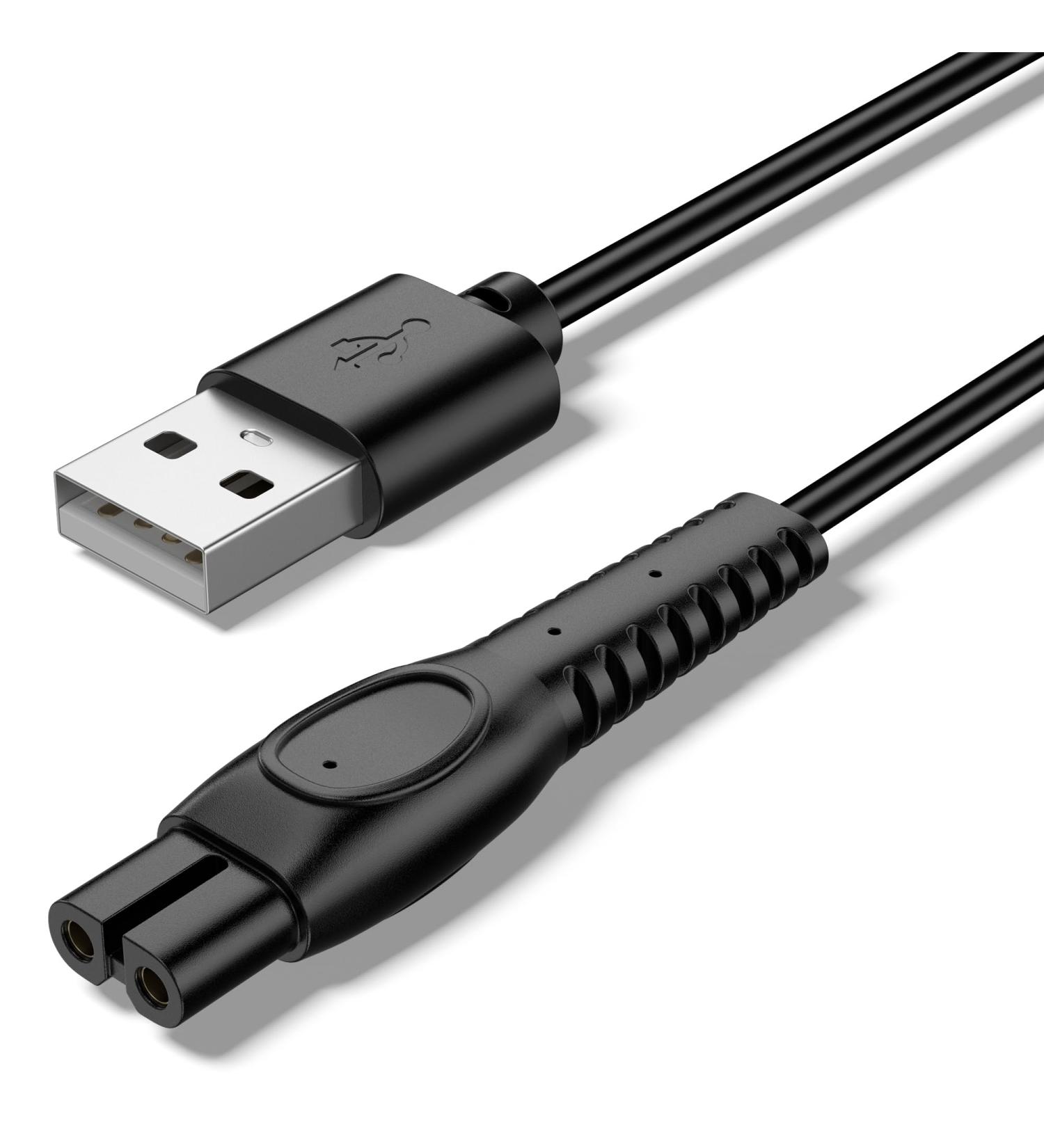 5V Chargeur C ble Compatible avec Philips One Blade 360 QP2824 QP2834 QP2734 QP2724 QP1924 X5004 S3145 BG5021 BG3027 QP4631 MG5950 MG7930 MG9510 MG5920 QP6652 S5887 USB C ble pour Rasoir (1) - Buy Online on GoSupps.com