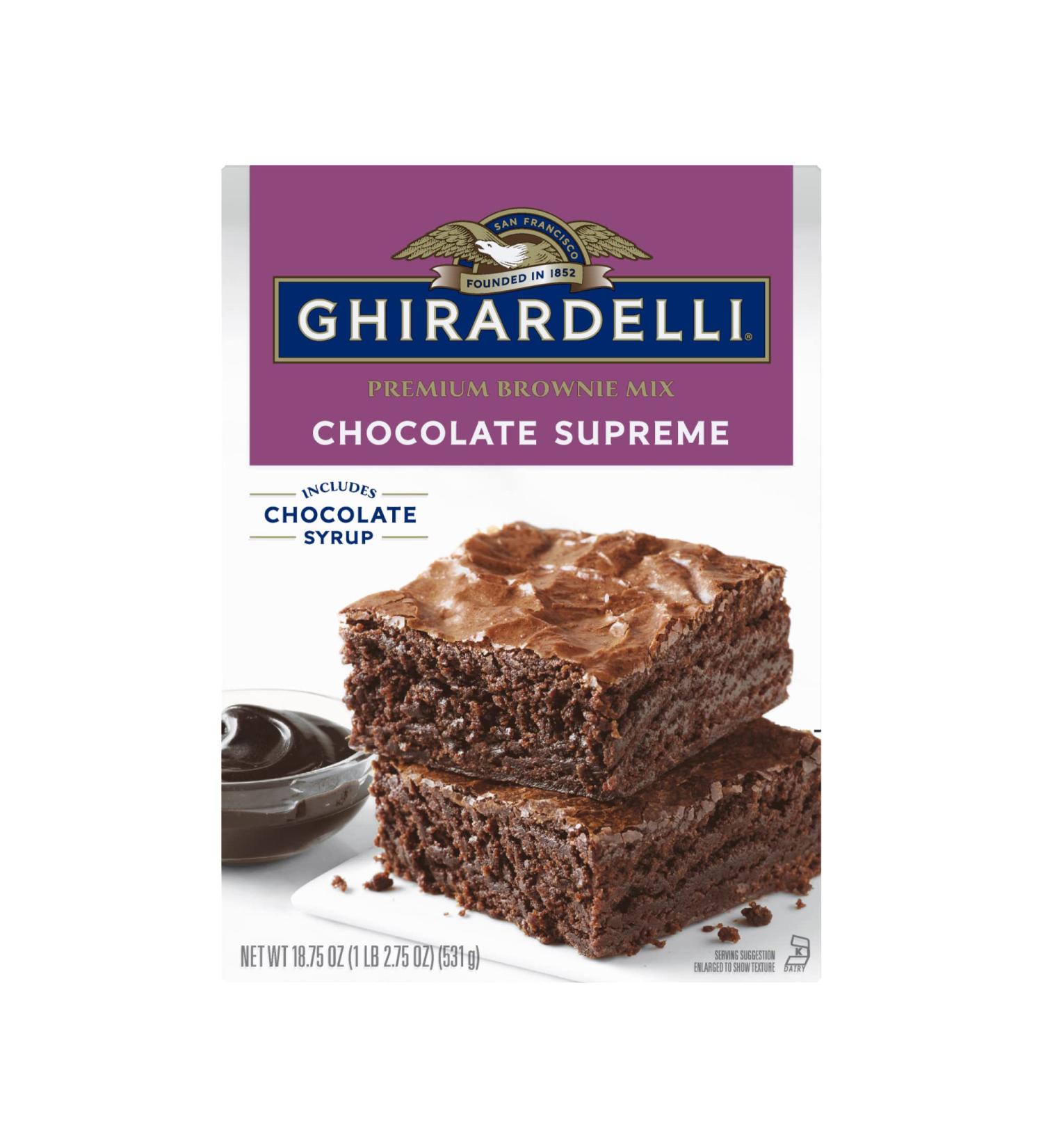 Ghirardelli Chocolate Supreme - 18.75 OZ | Rich and Decadent Cocoa Delight - Buy Online on GoSupps.com