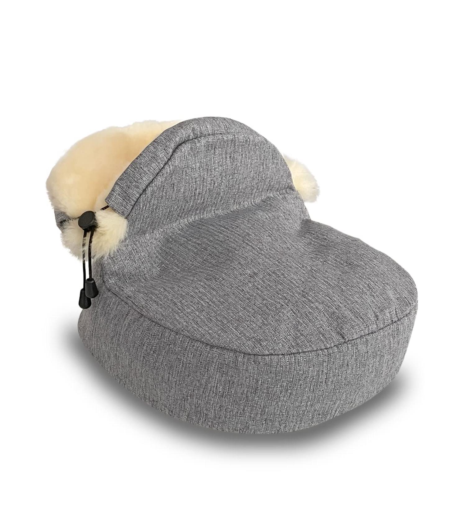 Rohn Moden Lambskin Foot Warmer - High-Quality Footmuff for Ultimate Warmth & Comfort - Grey - International Shipping Available - Buy Online on GoSupps.com