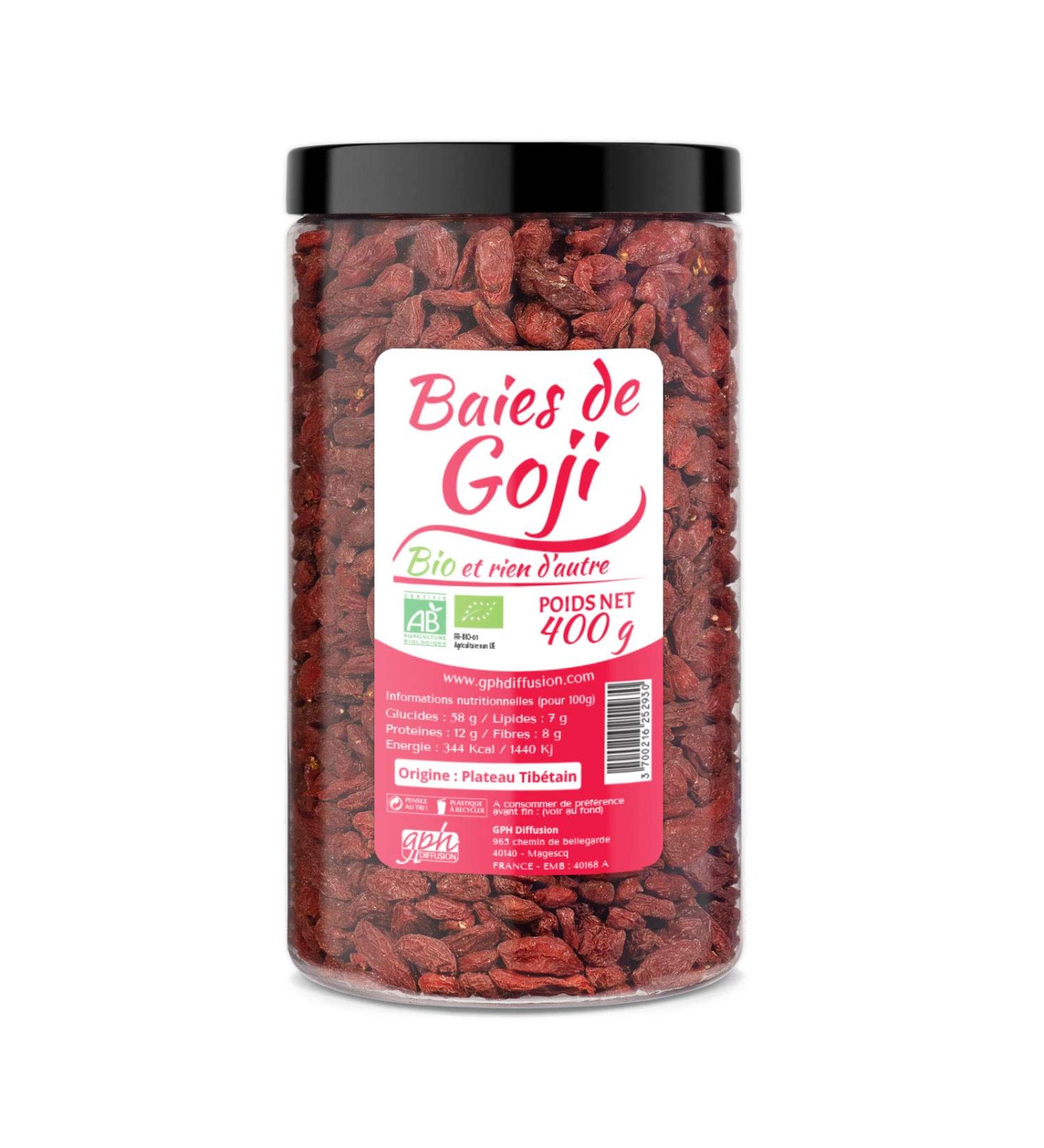 Goji Berries 400 g - GPH DIFFUSION