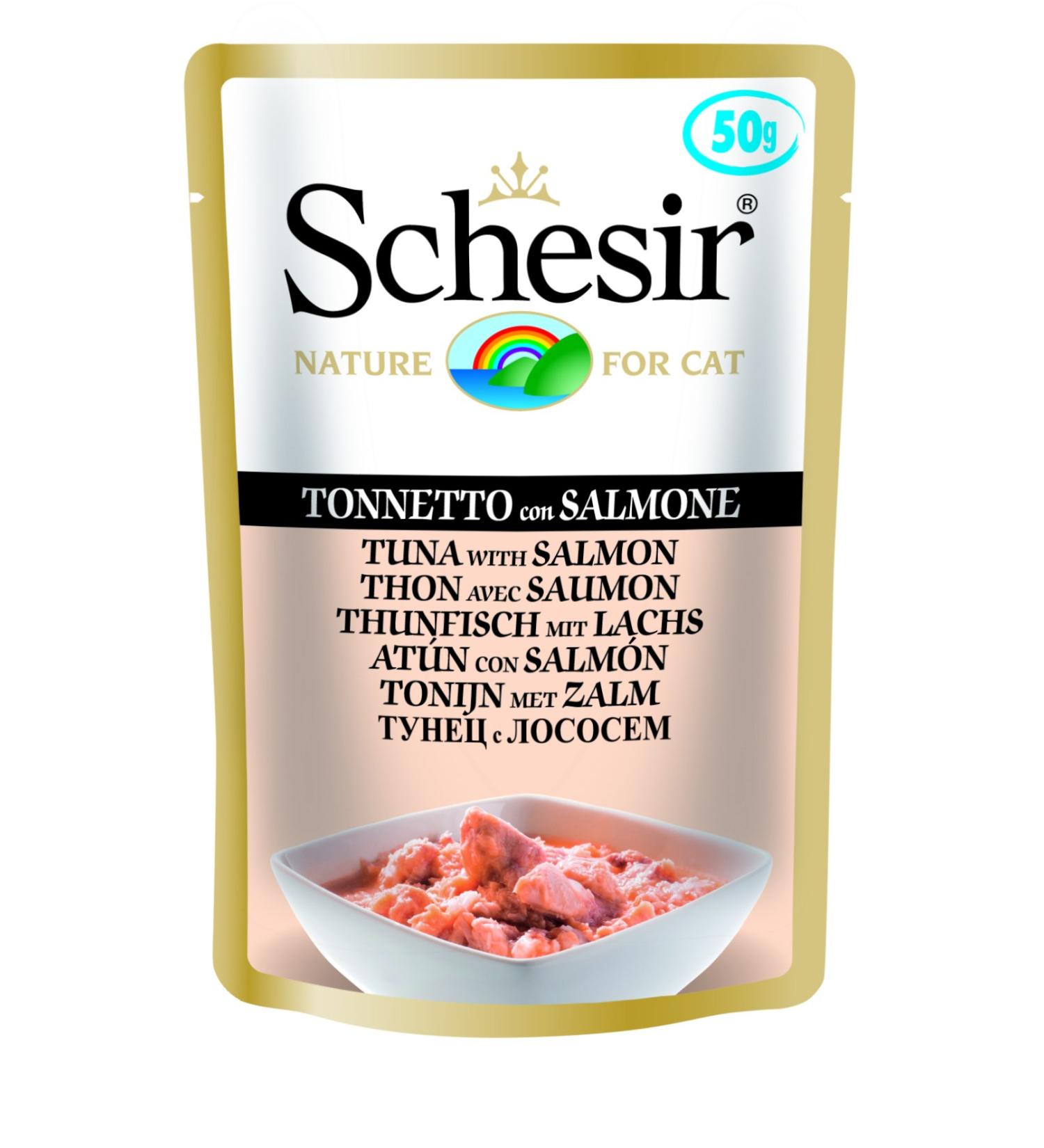 SCHESIR Tuna/Salmon Jellied Pate (50g Bag)