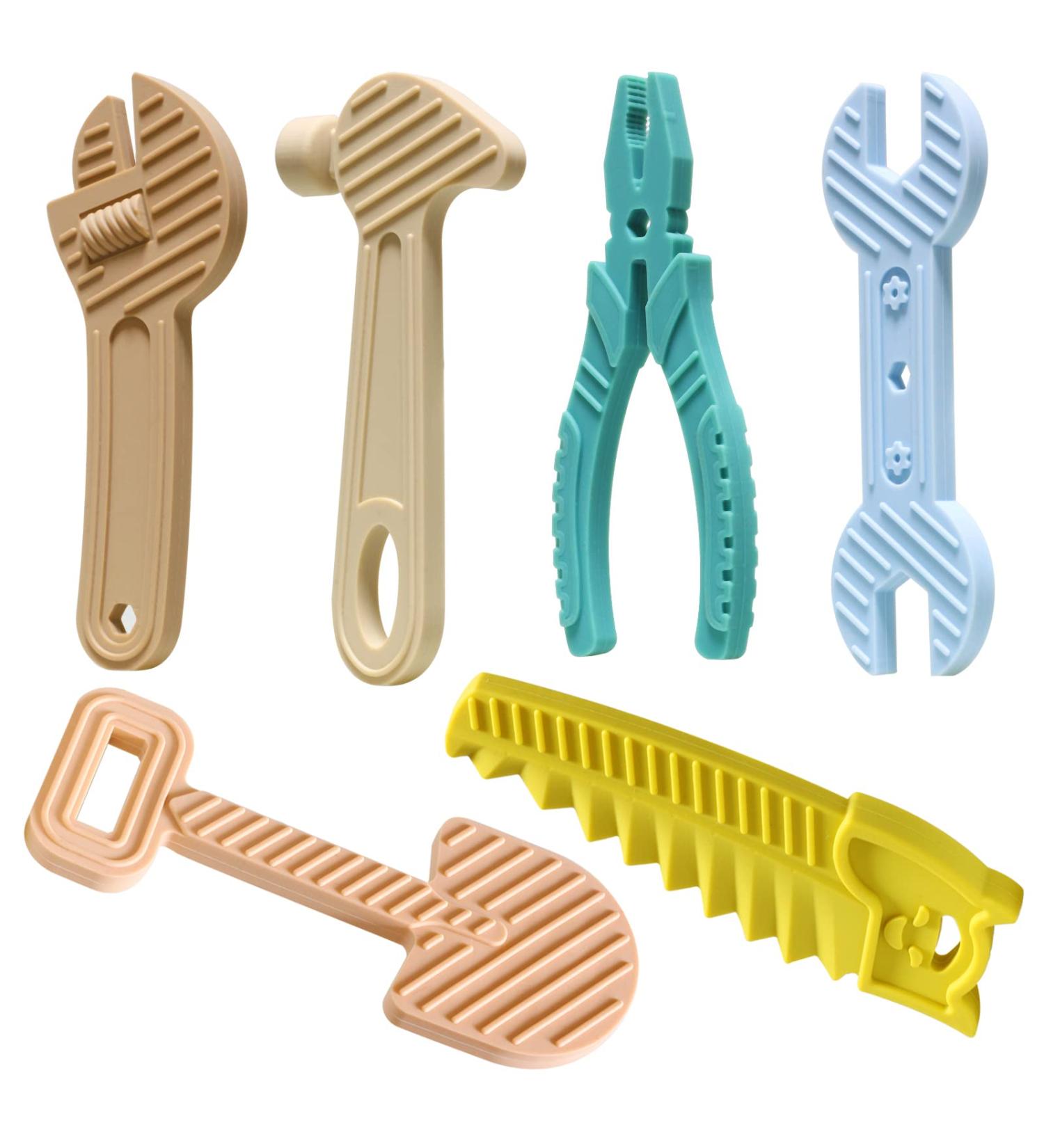 Prony Silicone Teething Tool for Babies 6+ Months - Montessori Sensory Teether Toy for Toddlers - Buy Online on GoSupps.com
