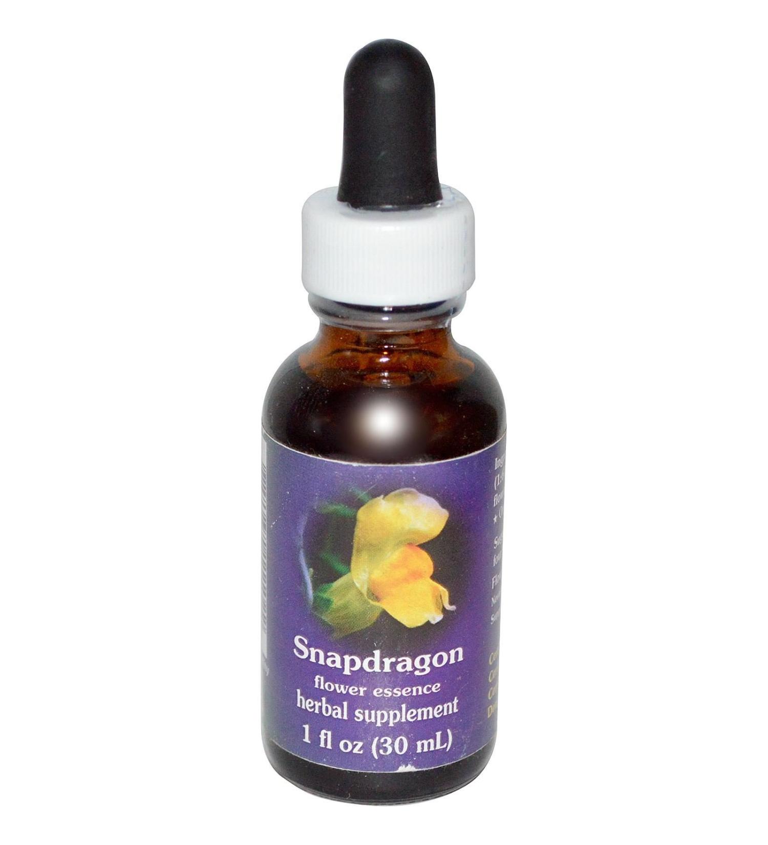 Flower Essence Services Dropper Herbal Supplements Snapdragon 1 Ounce