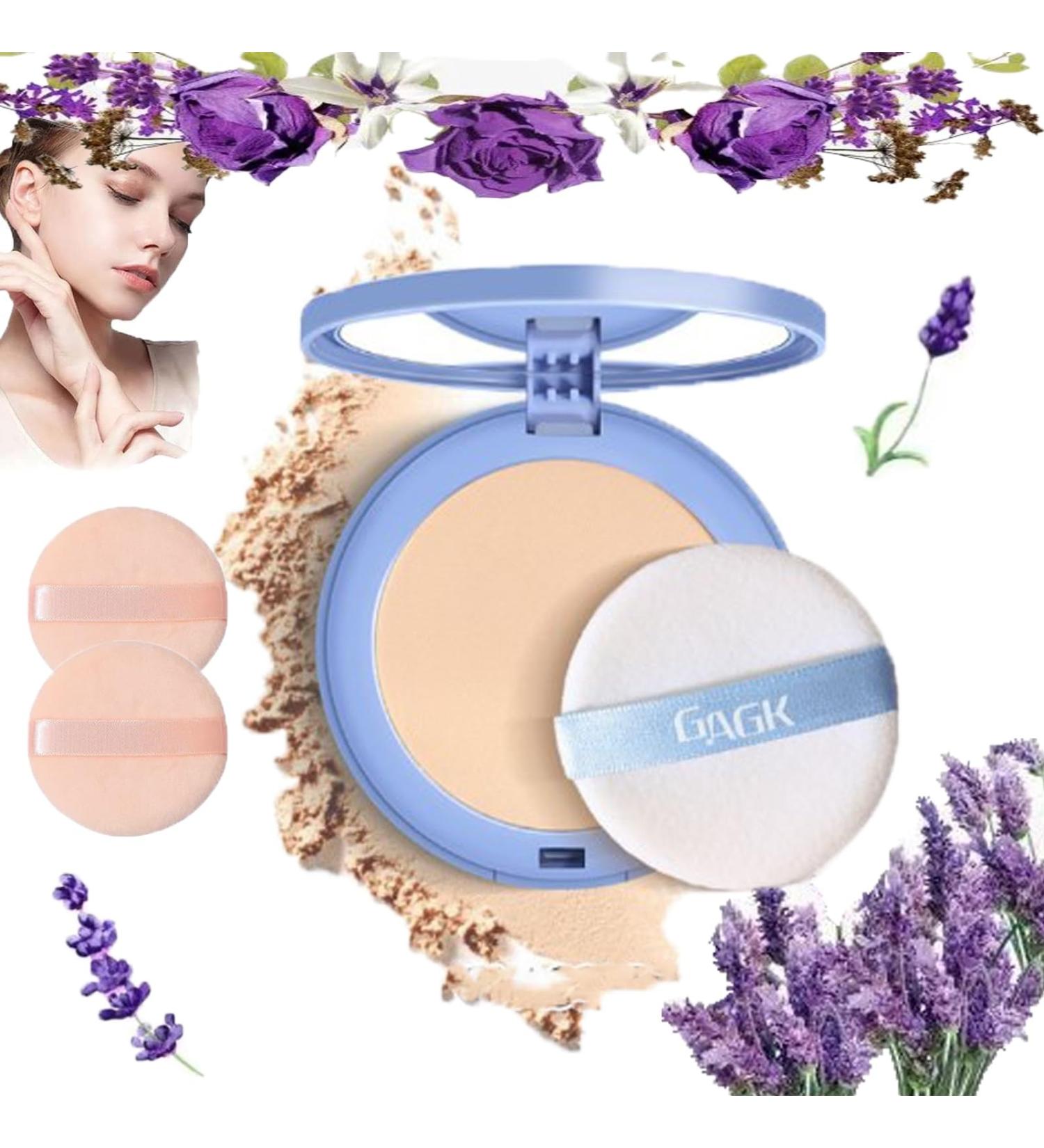 Matte Wet and Dry Powder GAGK Matte Perfection Pressed Powder Chilllab Lavender Matte Powder GAGK Lasting Waterproof Makeup Oil Control Powder for Oily Skin Loose Setting Powder Makeup(01) - Buy Online on GoSupps.com