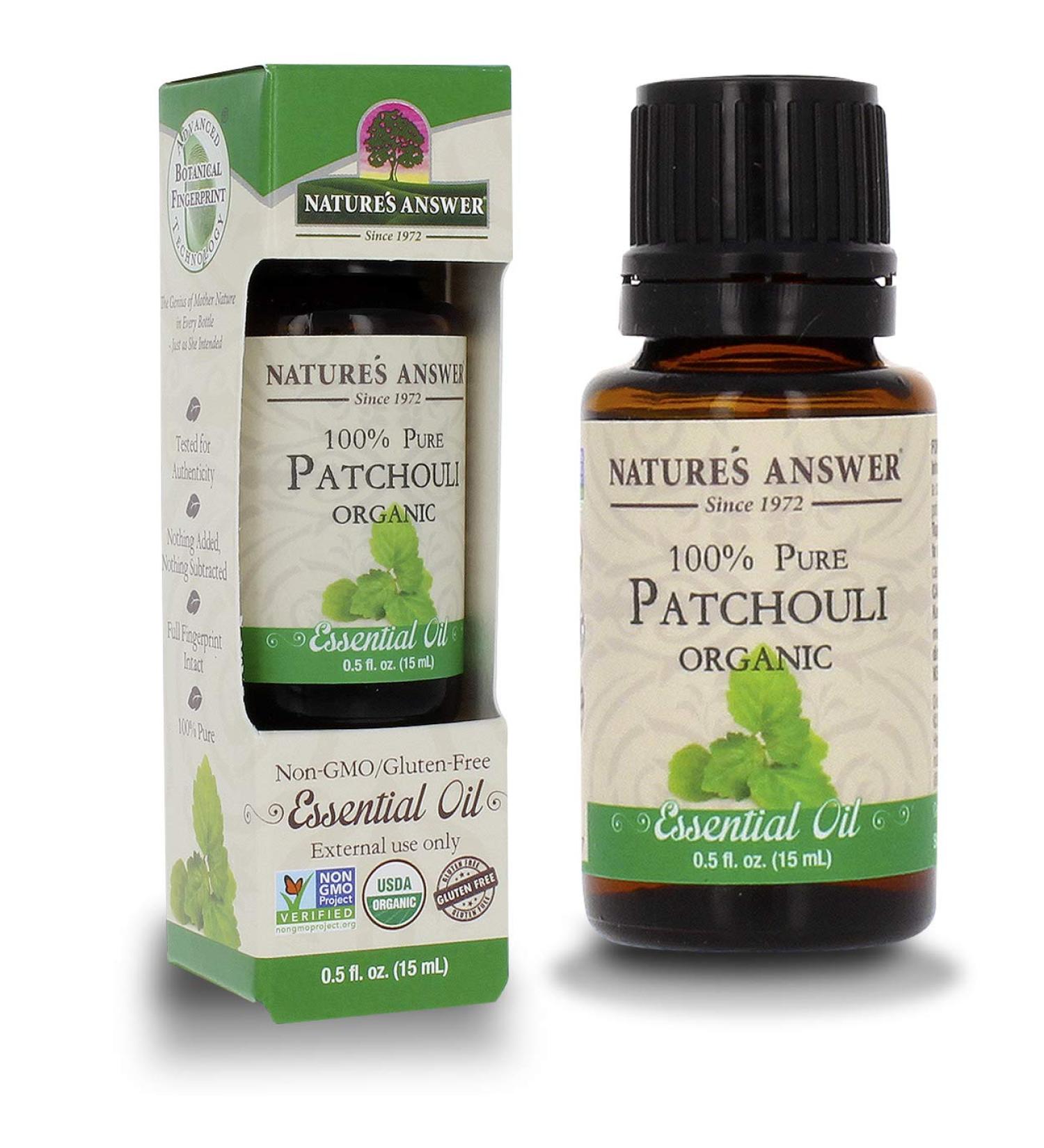 USDA Organic Patchouli Essential Oil - 100% Pure Aromatherapy Oil for Diffusers | 0.5 fl oz | Made in USA - Buy Online on GoSupps.com