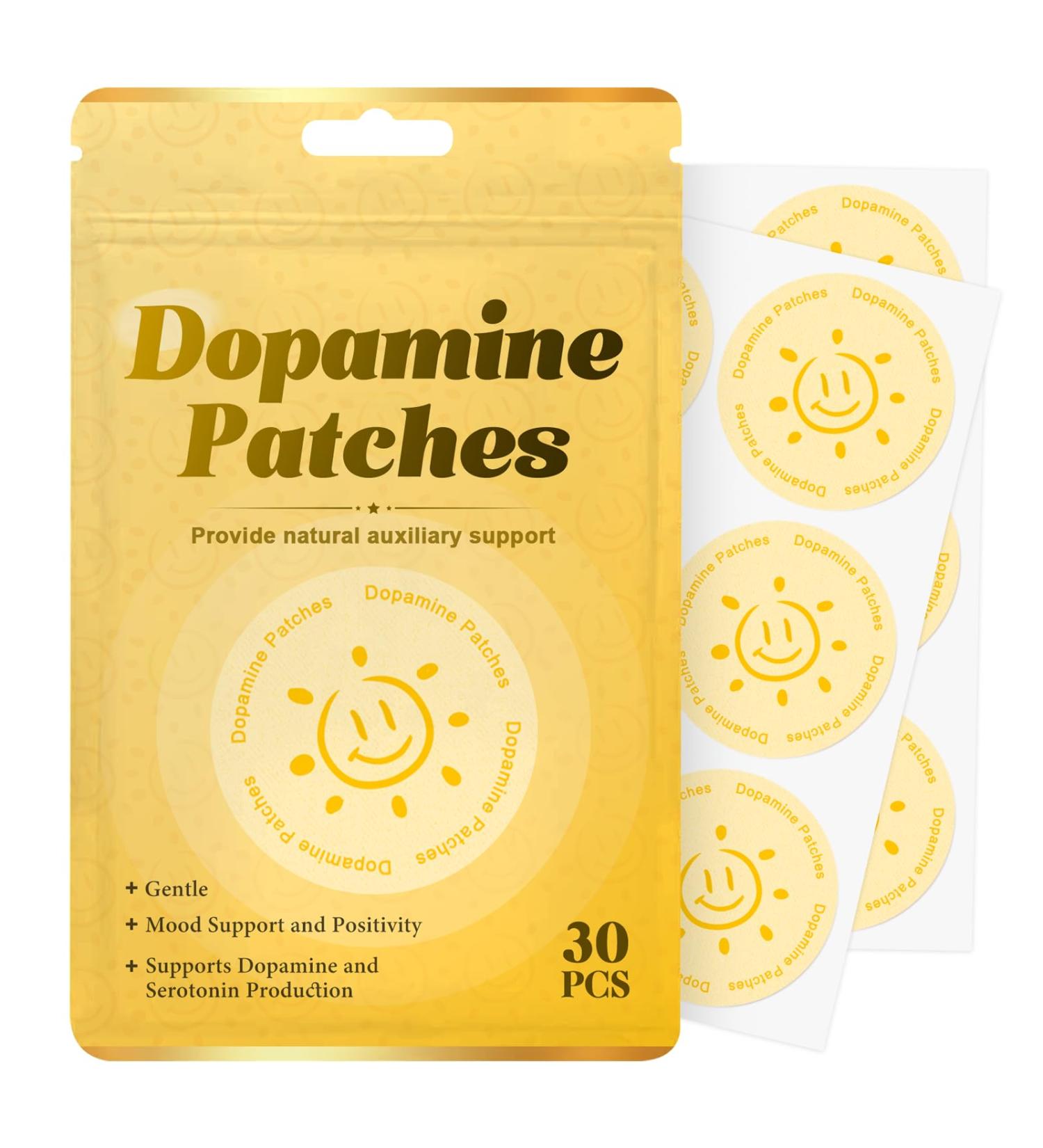 KMLWXD Dopamine Patches Supports Mood & Emotional Balance for Women and Men-30 Count-M1 - Buy Online on GoSupps.com