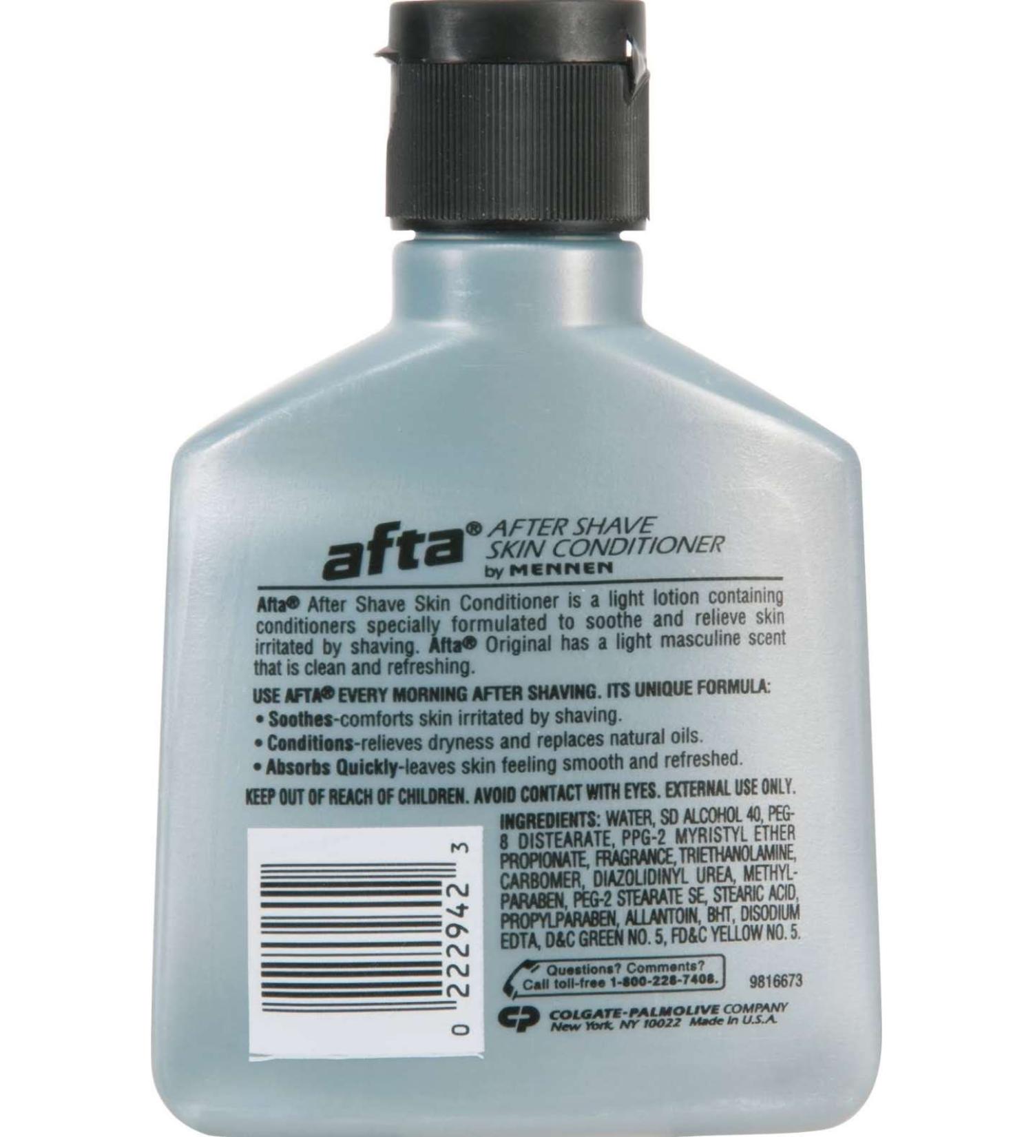 Mennen Afta Original After Shave Skin Conditioner 3 Fluid Ounce - 24 per case.