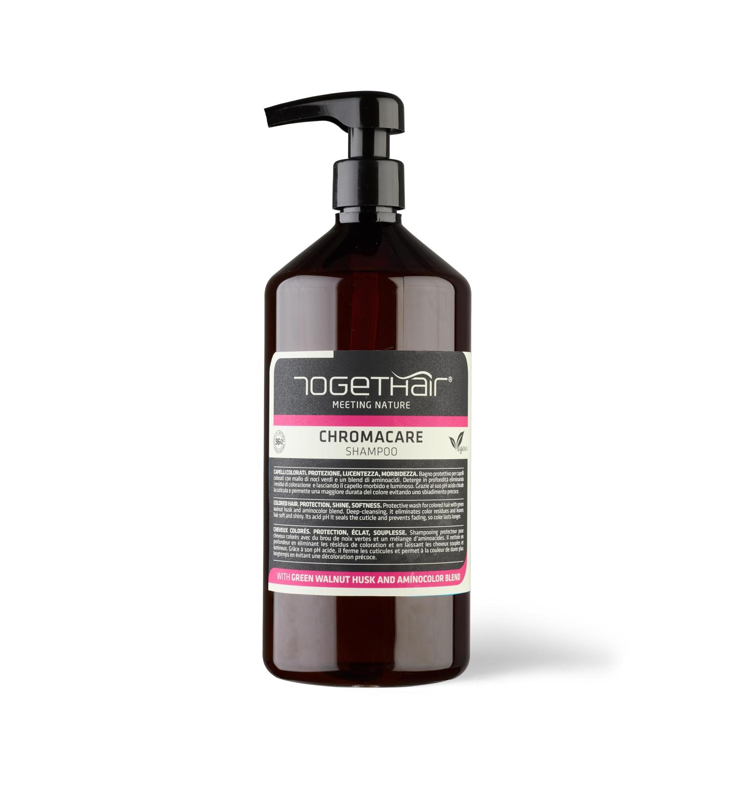  togethair meeting nature Togethair Chromacare Shampoo 1000ml | Protective hair bath for colored hair - Buy Online on GoSupps.com
