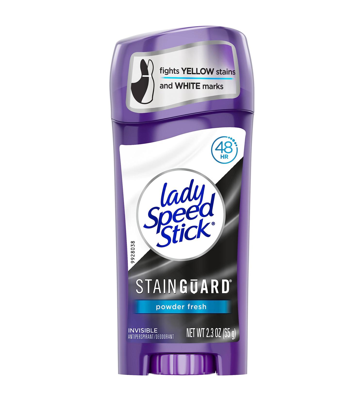 Lady Speed Stick Stainguard Antiperspirant Deodorant Powder Fresh 2.3 oz 4 Pack Powder Fresh 3.45 Ounce (Pack of 4) - Buy Online on GoSupps.com
