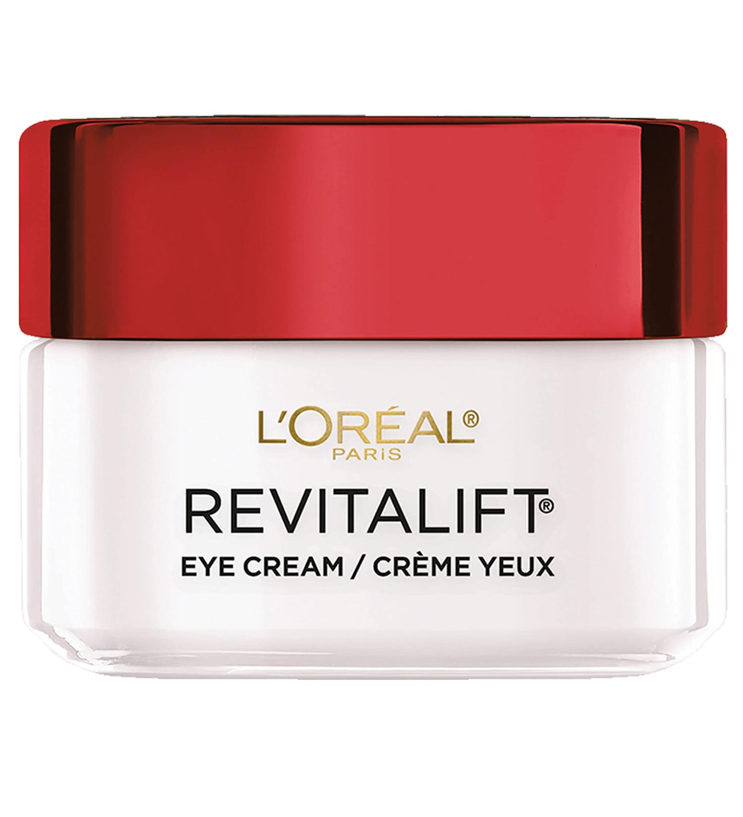 L Or al Paris Eye Cream with Pro-Retinol Centella Asiatica Resists Signs of Aging Softens + Smooths Eye Area Revitalift - 15 mL Eye Cream - 15ml - Buy Online on GoSupps.com