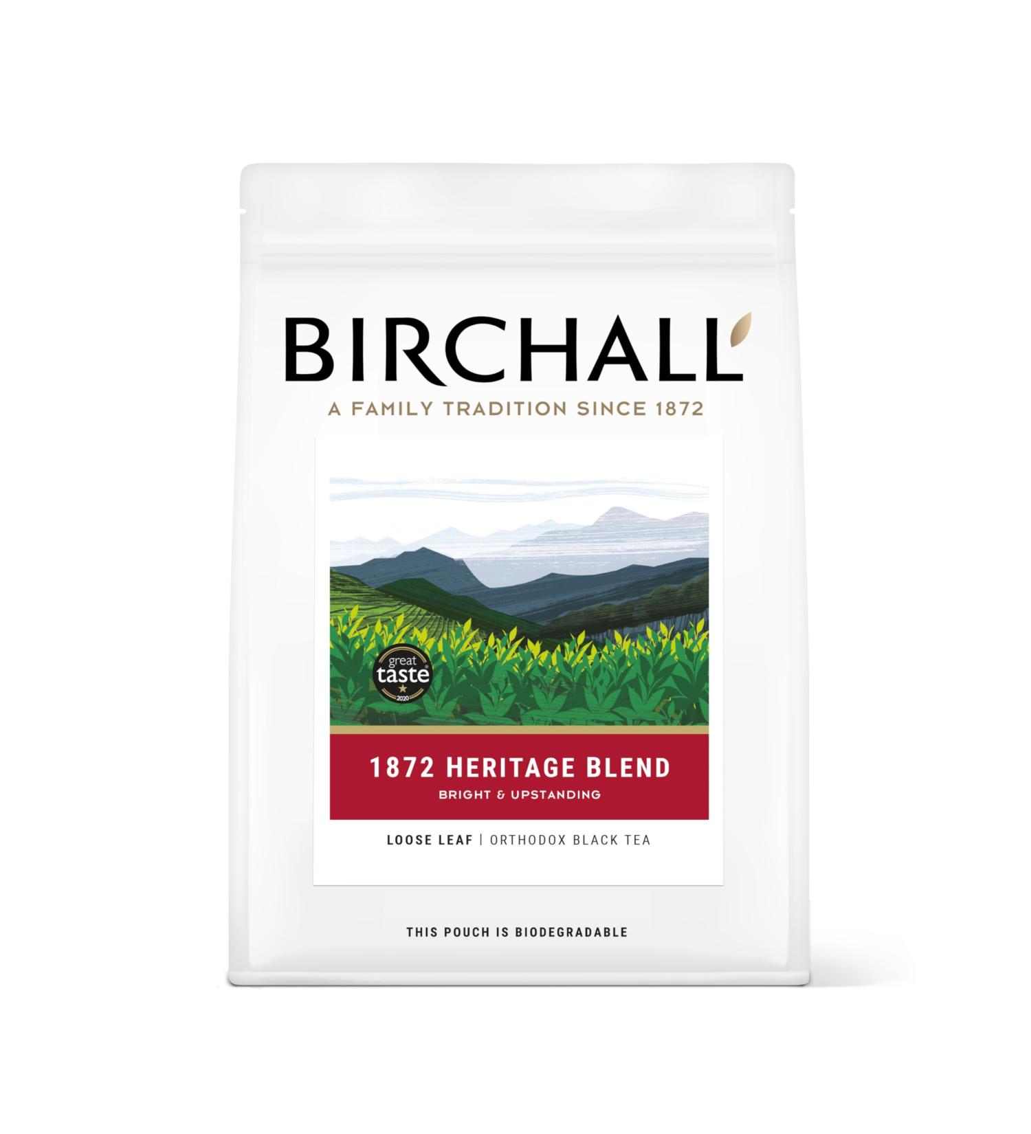 Birchall Tea | 1872 Heritage Blend | Orthodox Black Tea | 250g Loose Leaf Tea Red - Buy Online on GoSupps.com