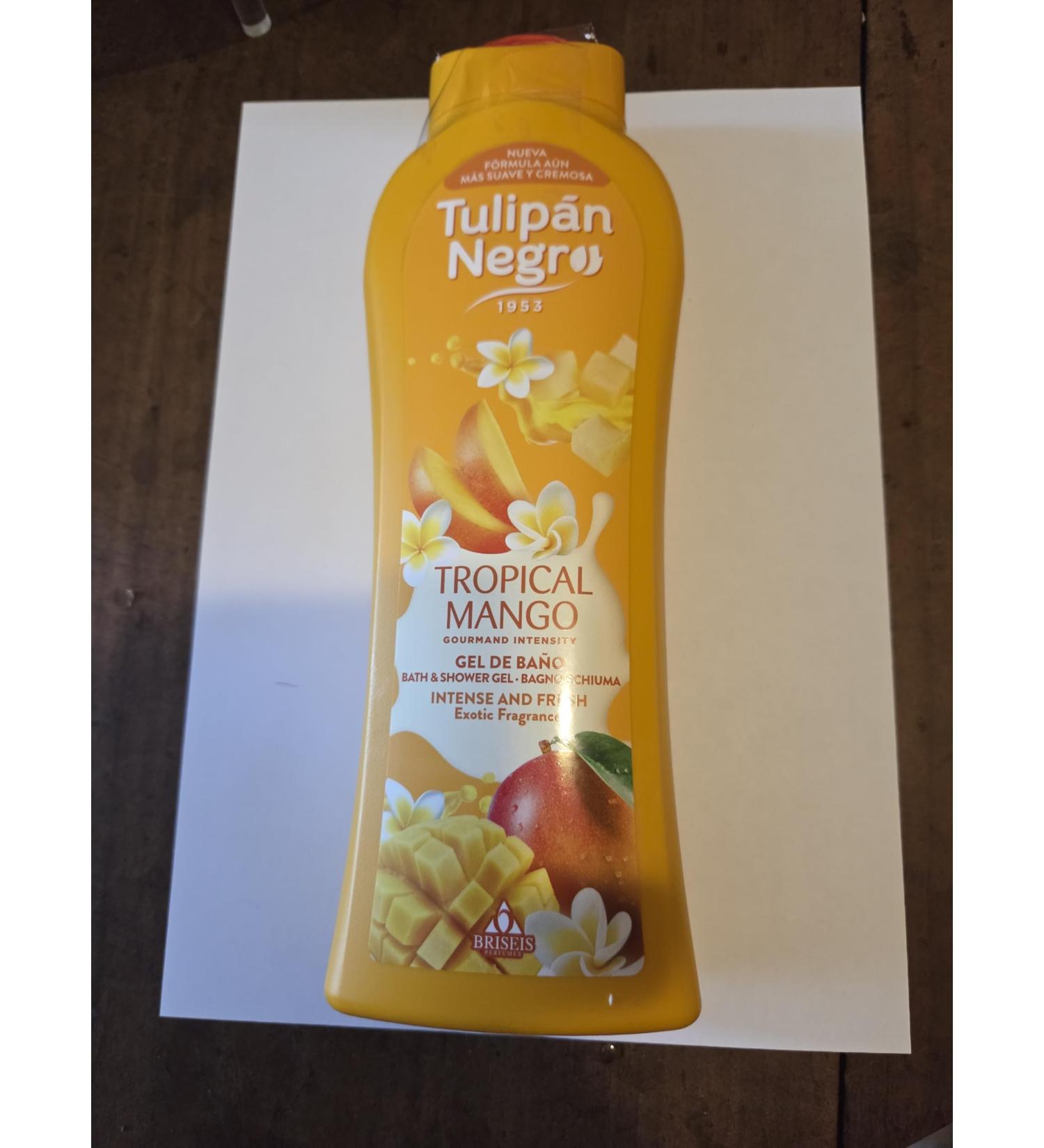 Bijoux.Natheve Tulip n Tropical Mango Bath Gel Intense and Fresh Exotic Scent 1953 Collection