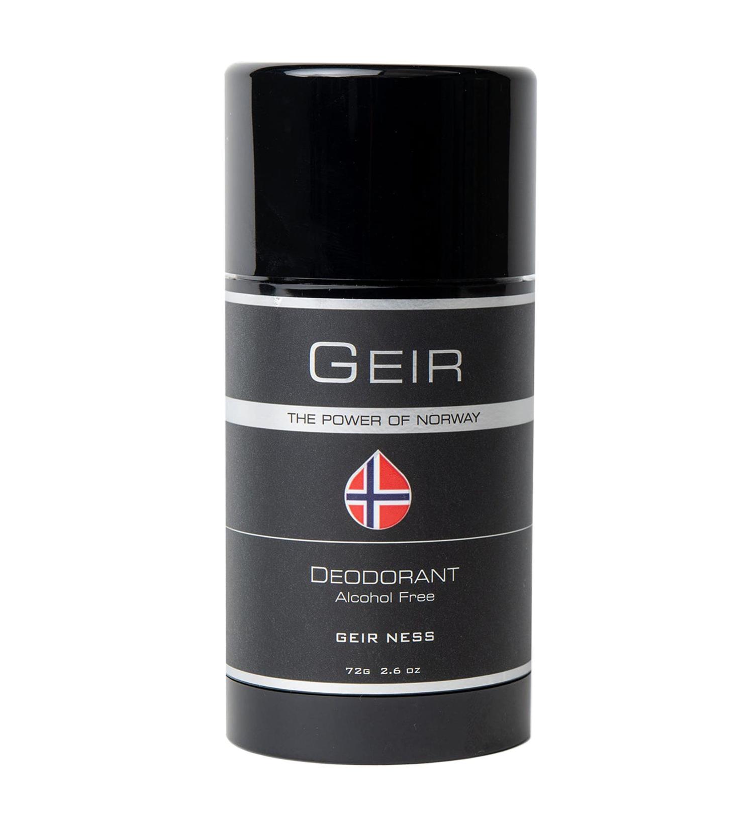 Geir Ness Men Deodorant - Alcohol and Aluminum Free Deodorant - Odor Protection for Sensitive Skin - Light and Long Lasting Cool and Clean Scent - Buy Online on GoSupps.com