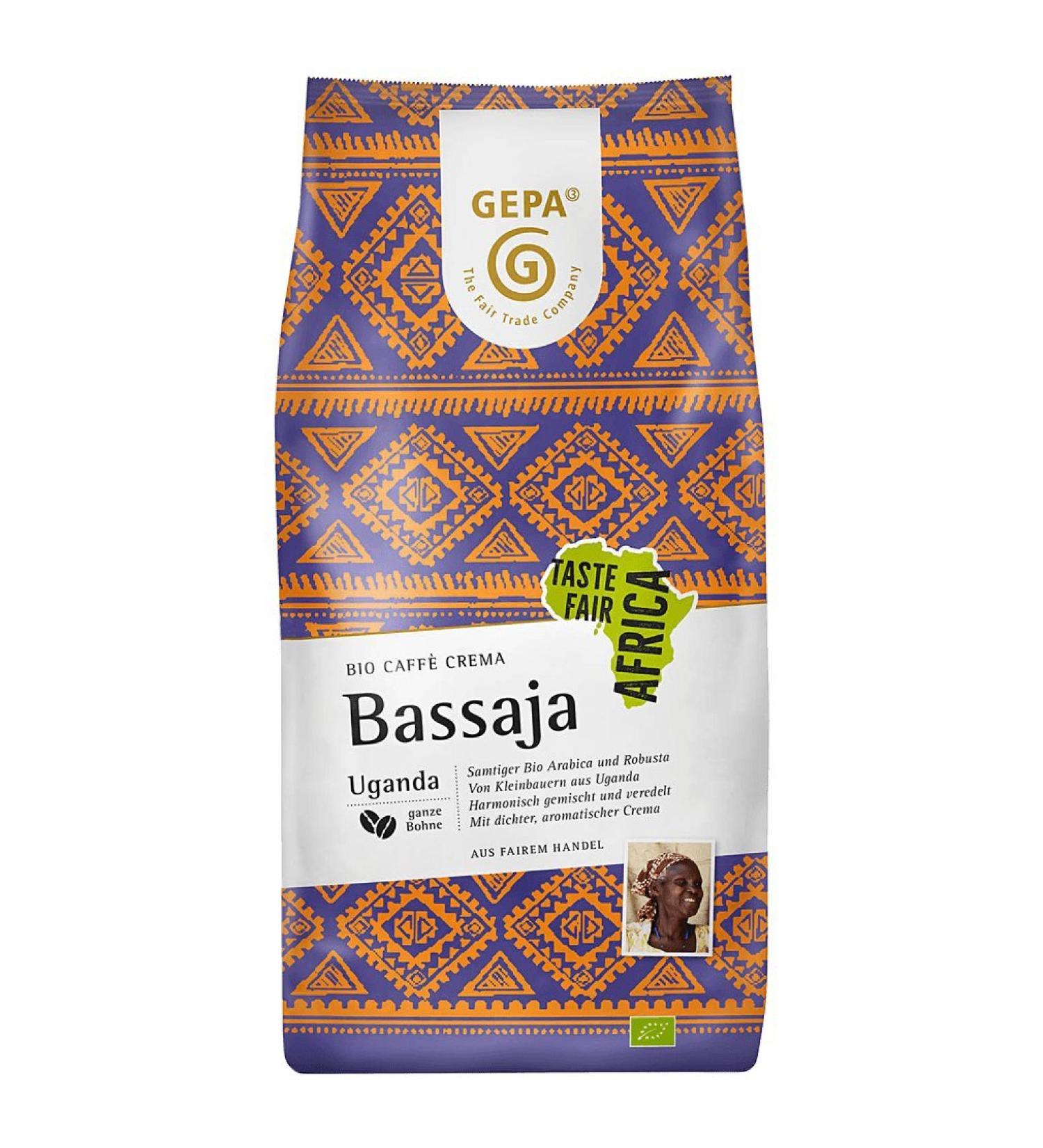 GEPA GEPA Bio Caff Bassaja Cream 1000 g Pack of 4