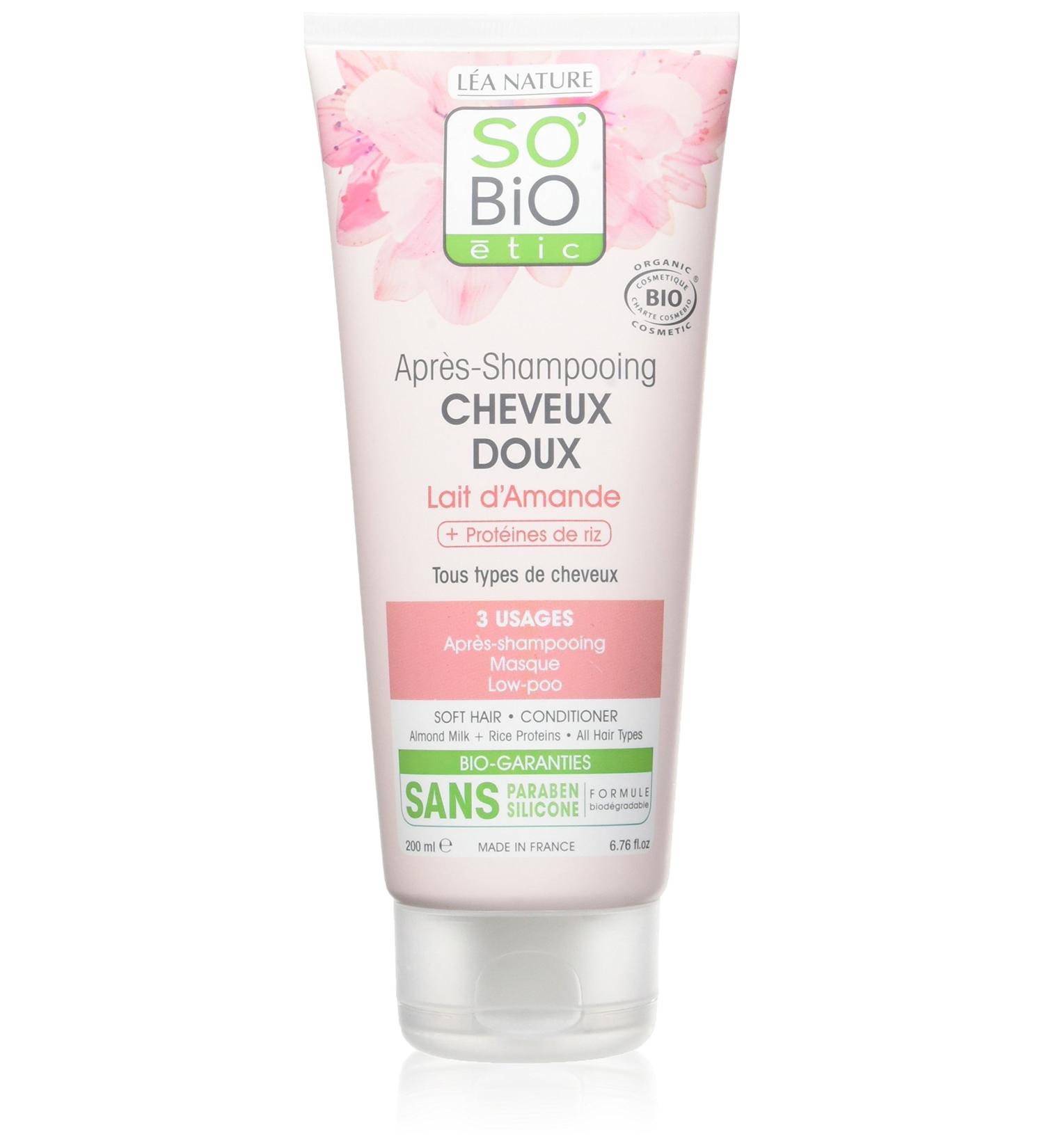 So'Bio tic SOBiO tic Organic Milk Conditioner amandelmelk 200 ml 2 stuks - Buy Online on GoSupps.com