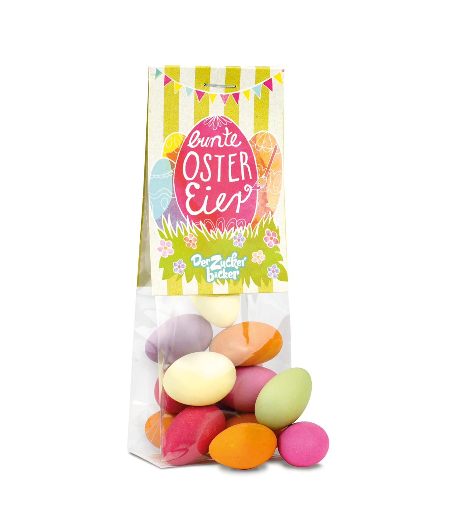 Colorful Easter Eggs & Sweet Snack Bag - Delicious Yoghurt Almonds | Perfect Easter Gift - Buy Online on GoSupps.com