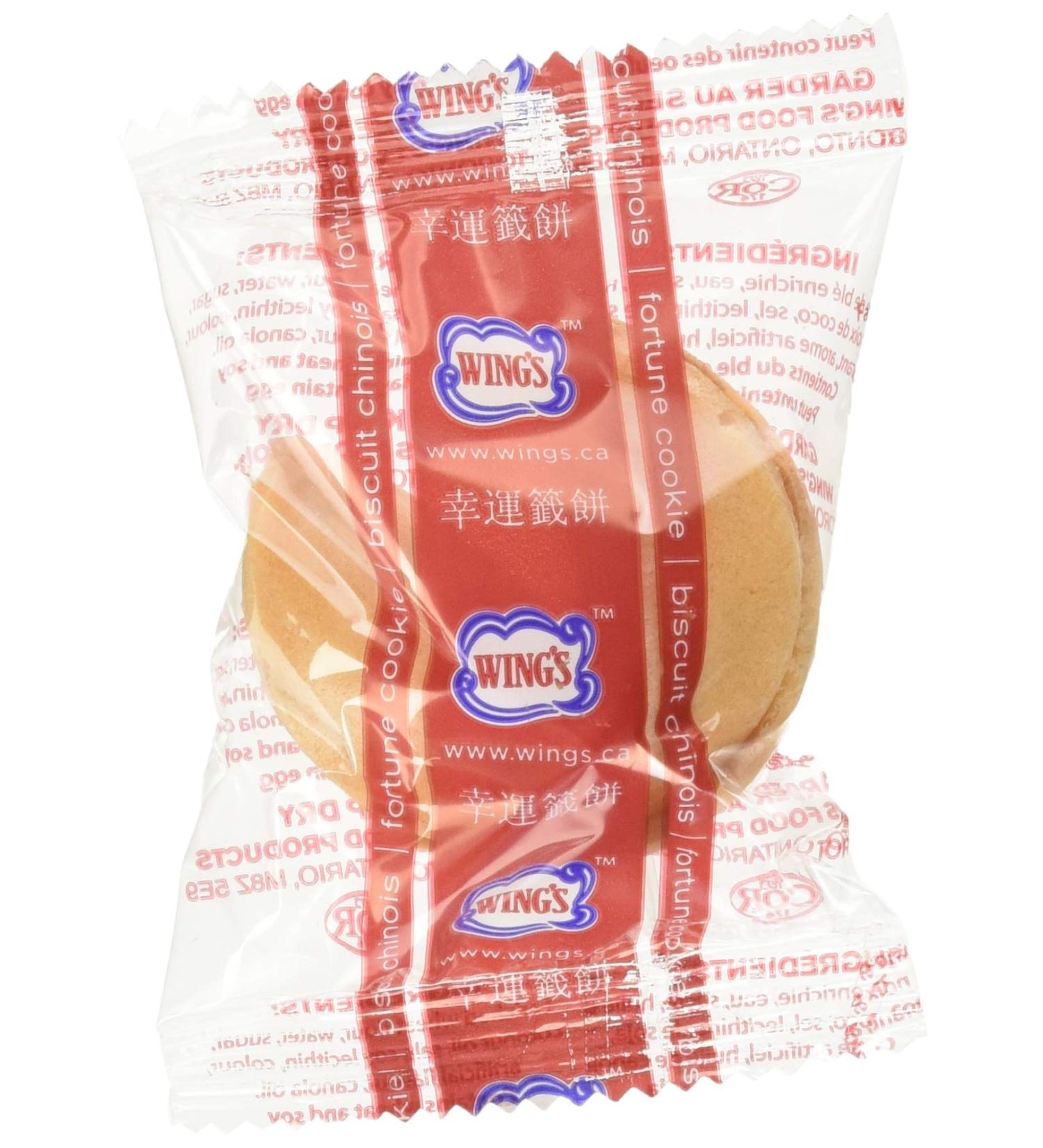 Wing's cookies Individually Wrapped Fortune 400 Count - Buy Online on GoSupps.com