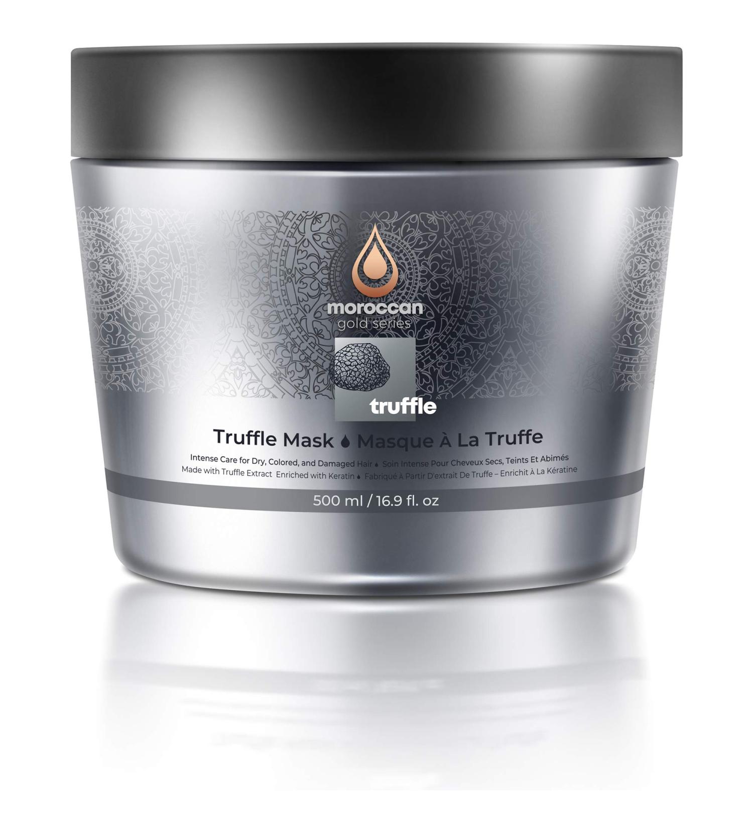 Moroccan Gold Series Black Truffle Hair Mask - Deep Moisturizing & Repairing for Hair Growth and Protection - 16.9 fl oz - Buy Online on GoSupps.com
