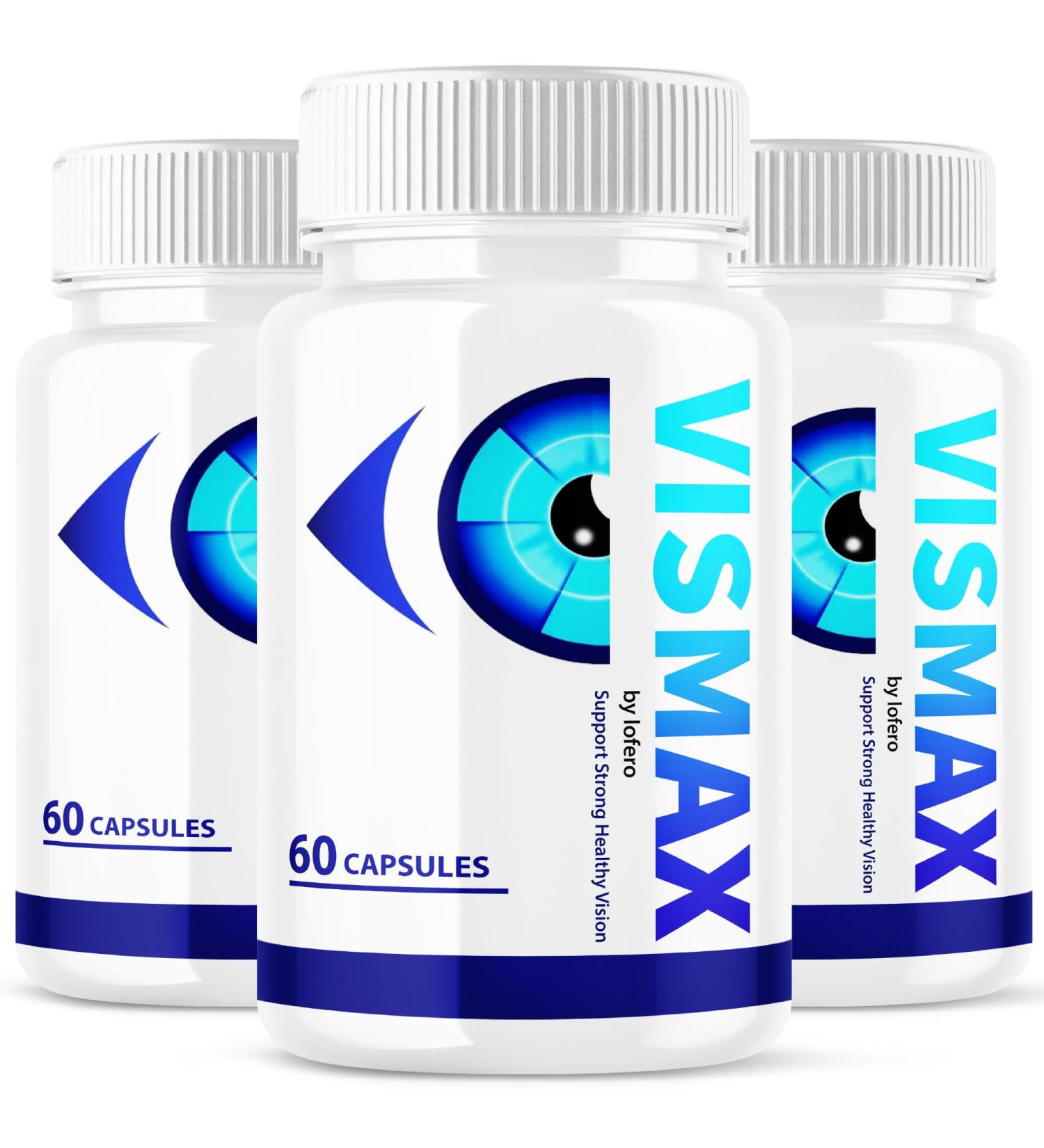 (3 Pack) Vismax Revive Capsules Vis Max Premium Eye Health & Vision Support Vitamin Supplement Pills Premium All-Natural Ingredients Advanced Formula for Healthy Eyesight Focus Visual Sight (180 ct) - Buy Online on GoSupps.com