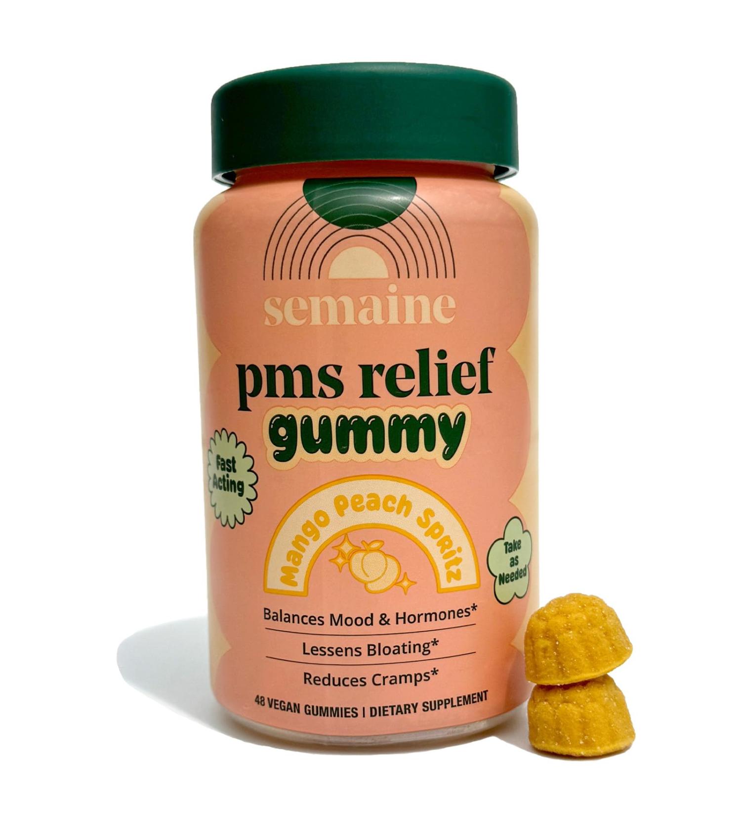 PMS Gummy Supplement | Natural Relief for Menstrual Discomfort | Shop Internationally - Buy Online on GoSupps.com