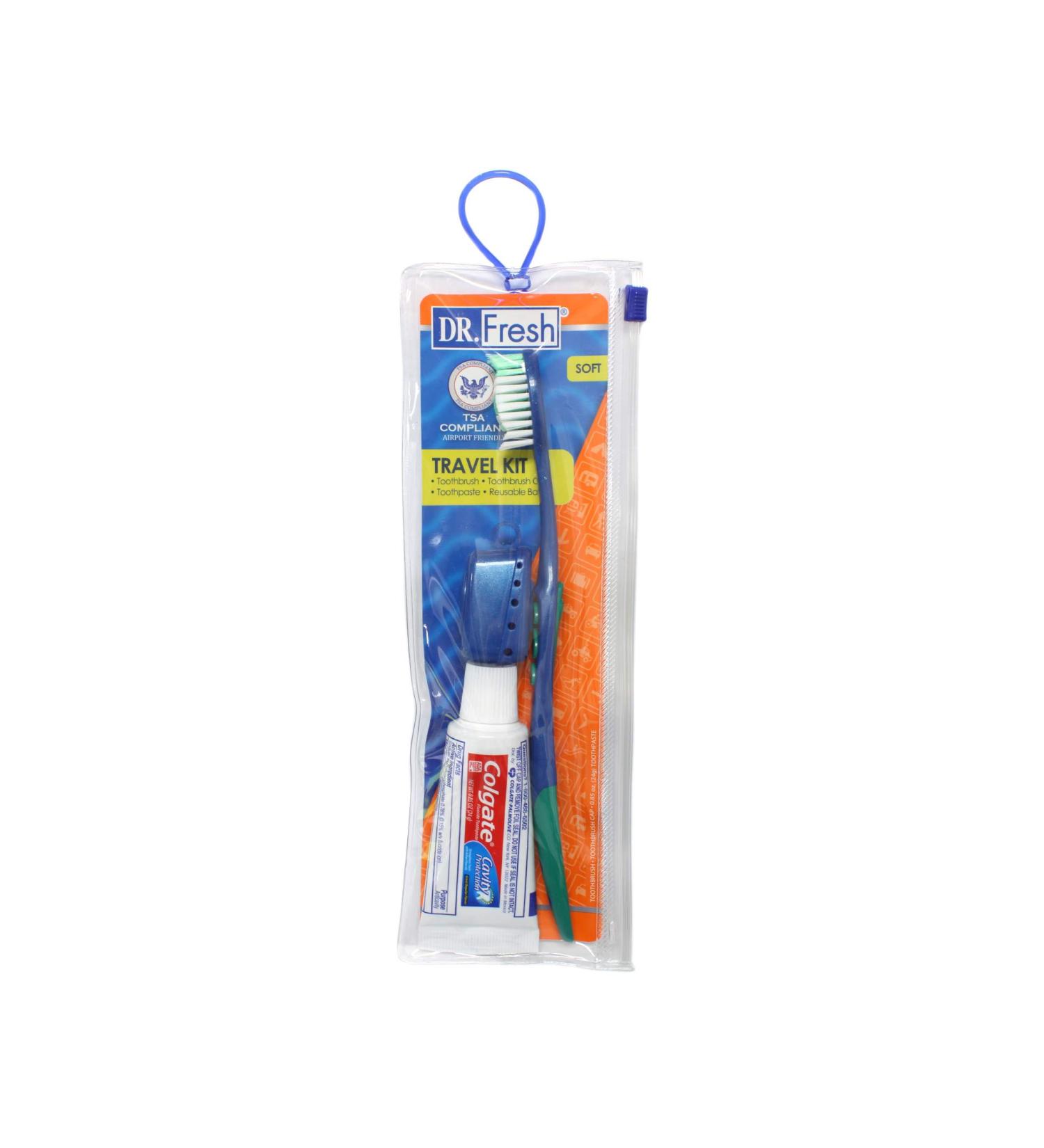 Dr. Fresh Toothbrush on the Go Travel Kit